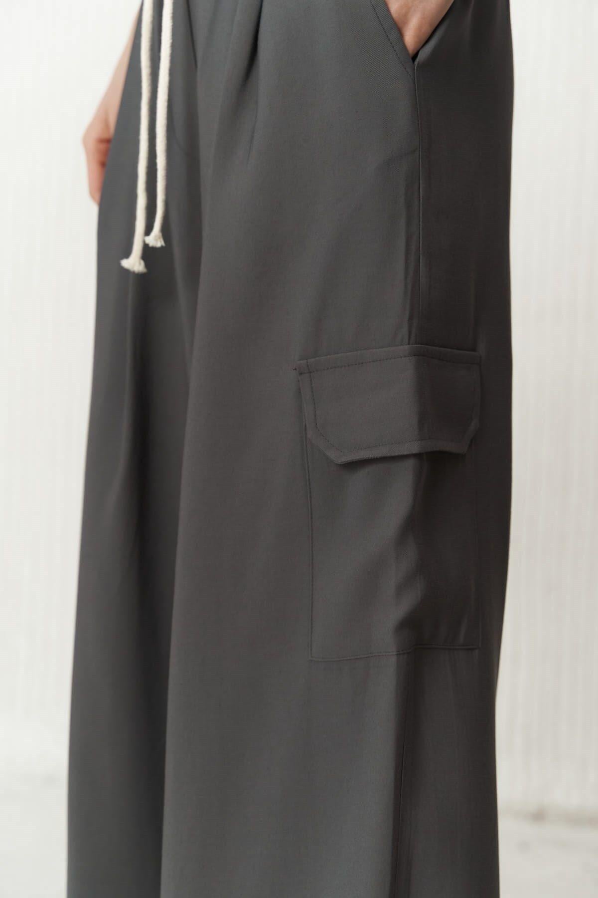 Gloria Anthracite Trousers with Boxer Detail