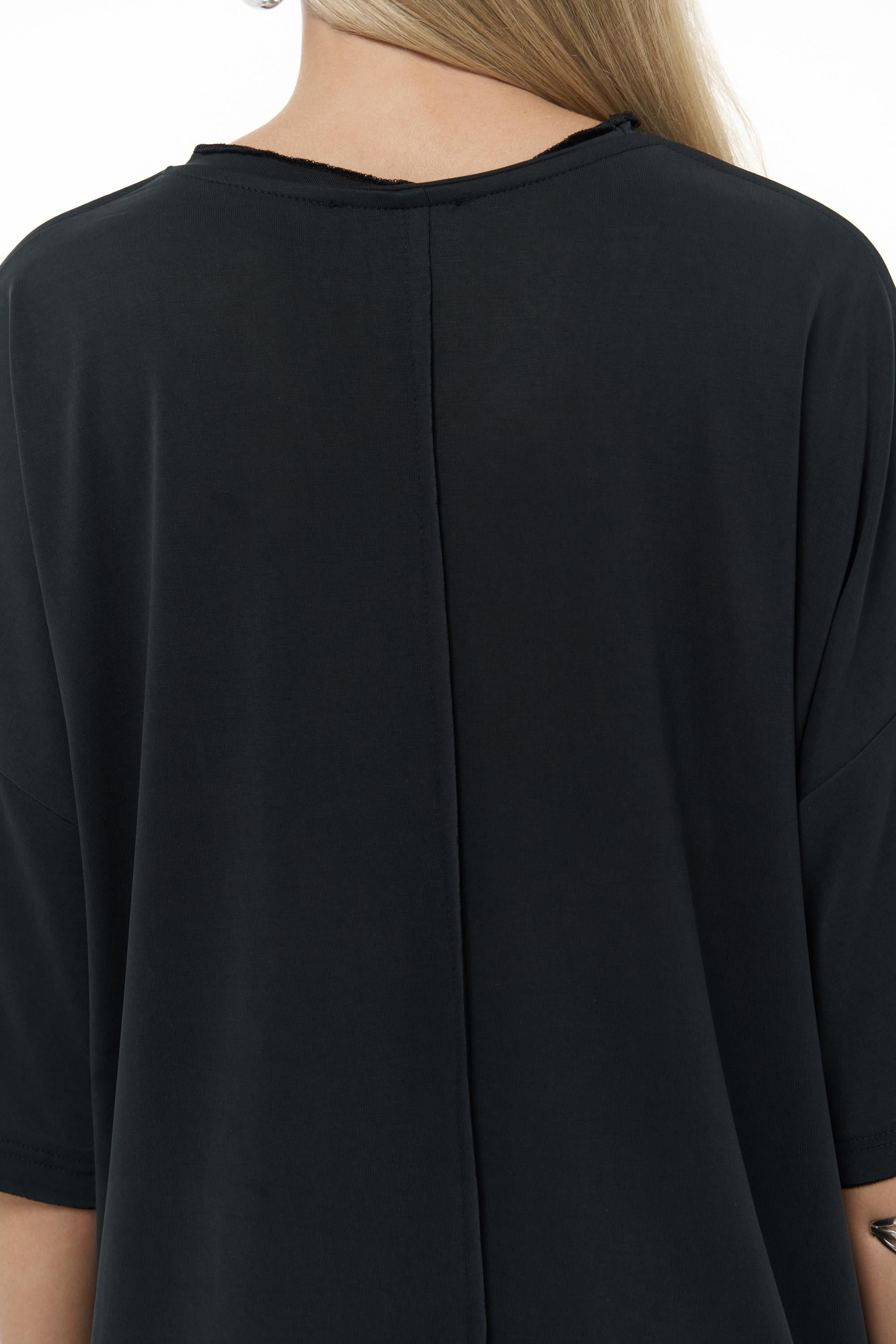 Grazia Siyah T-Shirt Etek Takım