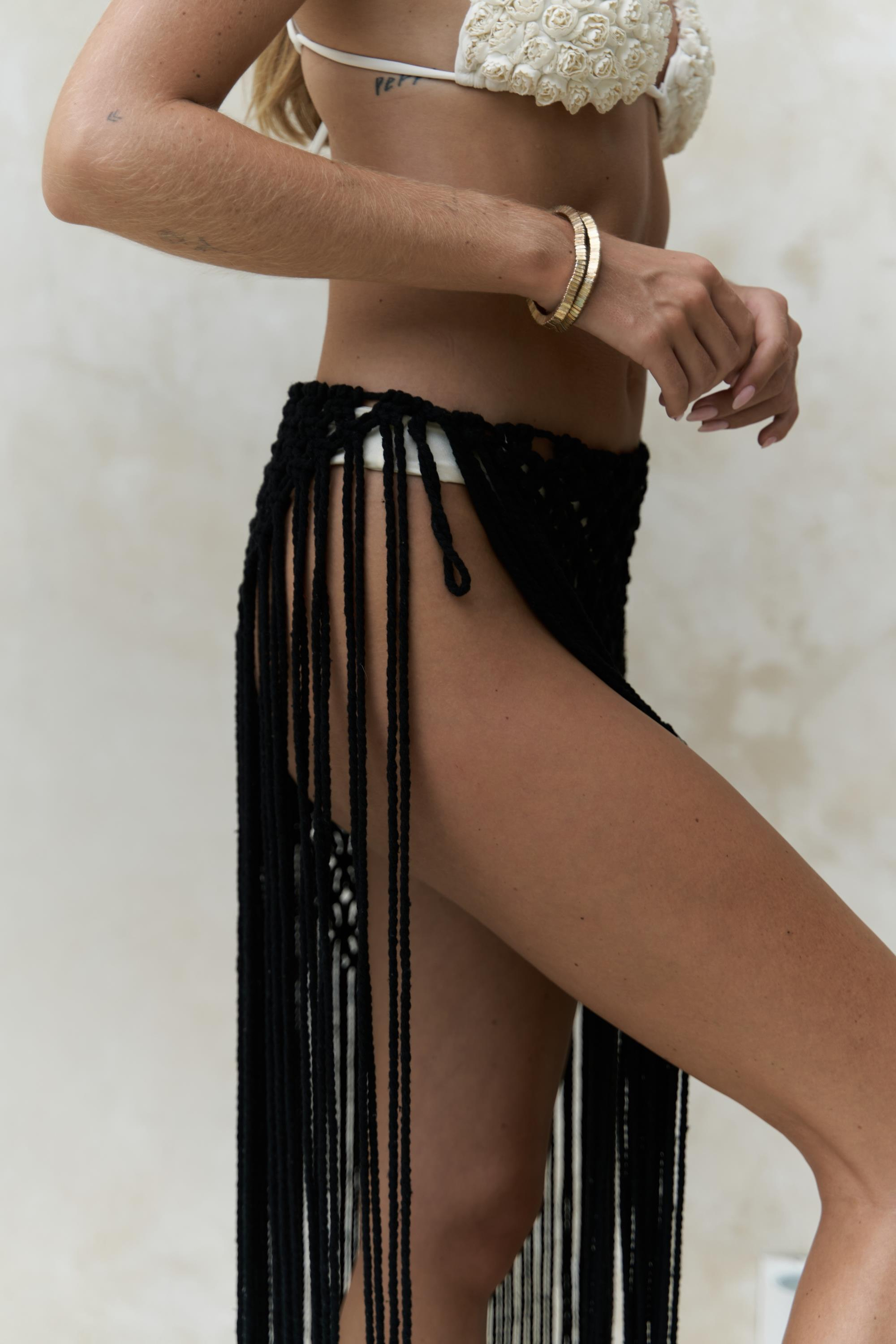 Hamper Siyah File Etek