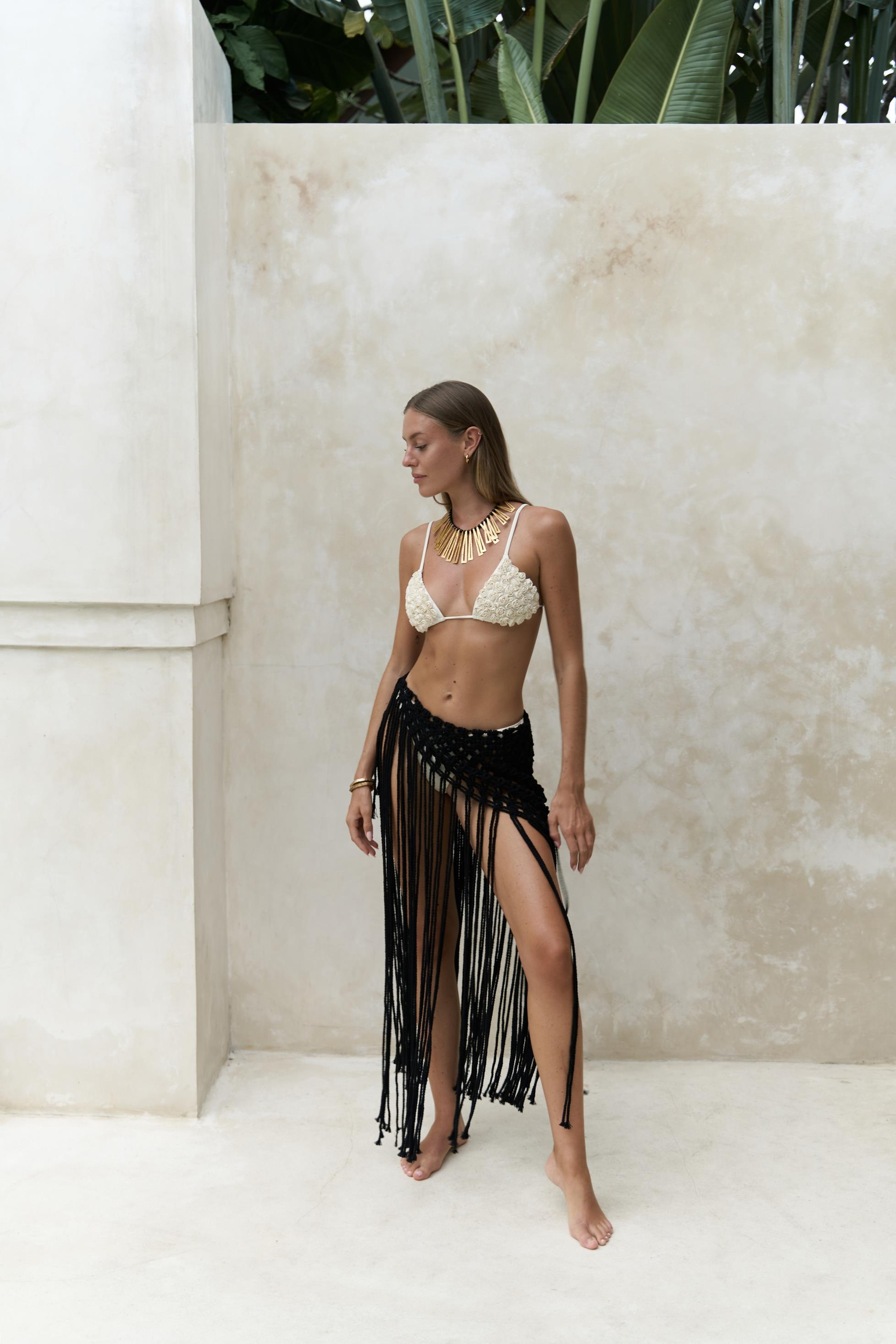 Hamper Siyah File Etek