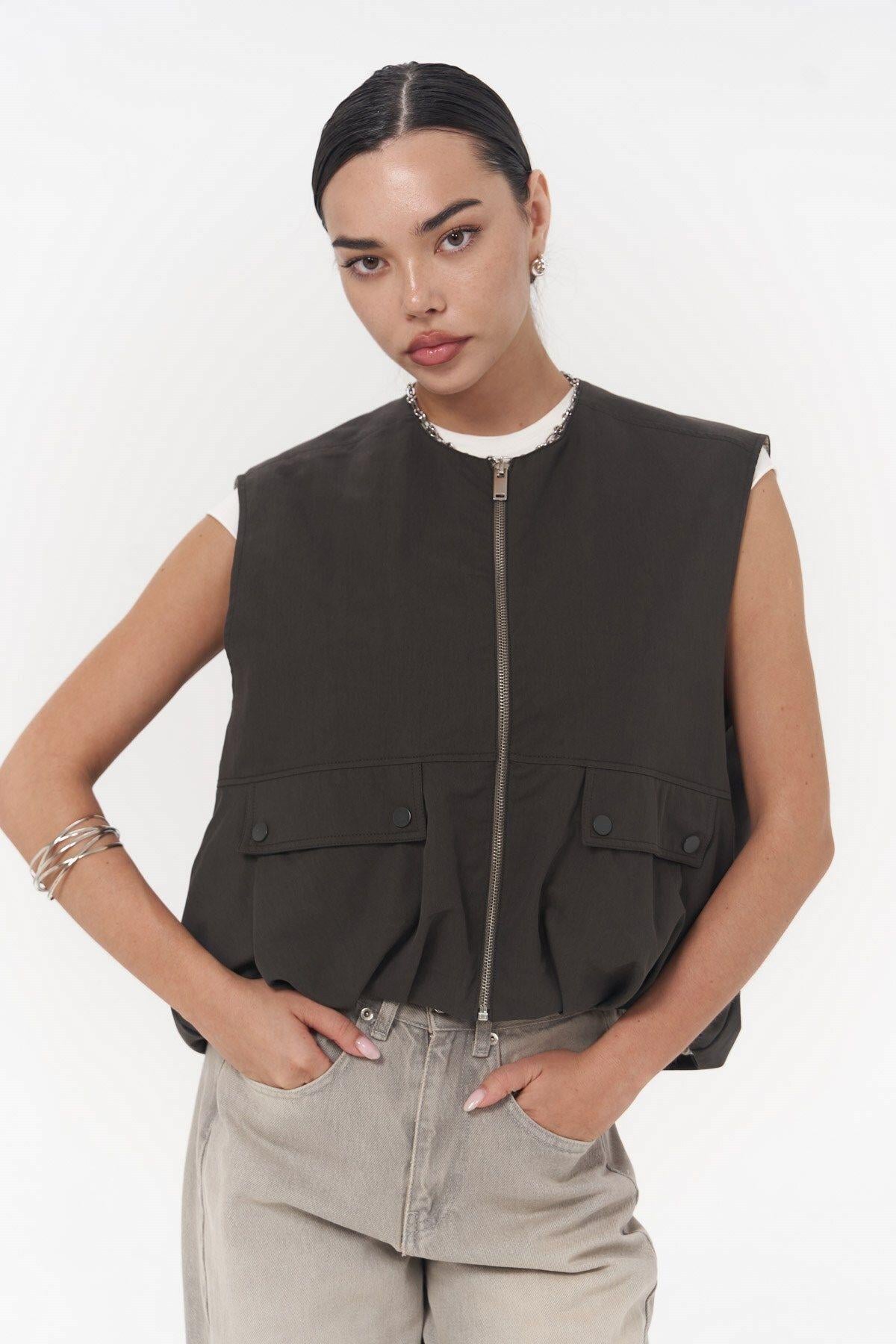 Hardy Antrasit Bomber Yelek