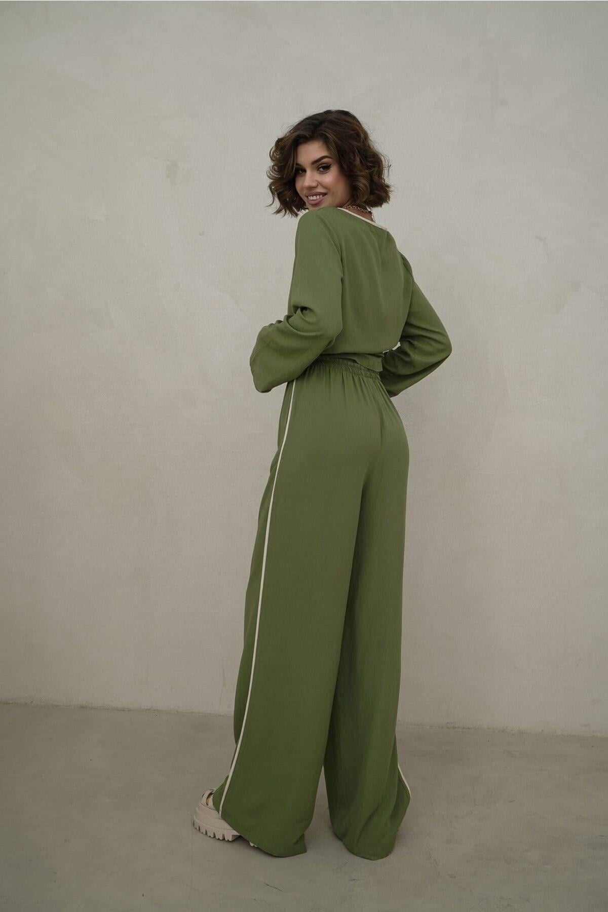 Bohemai Hazel Green Two Piece Set