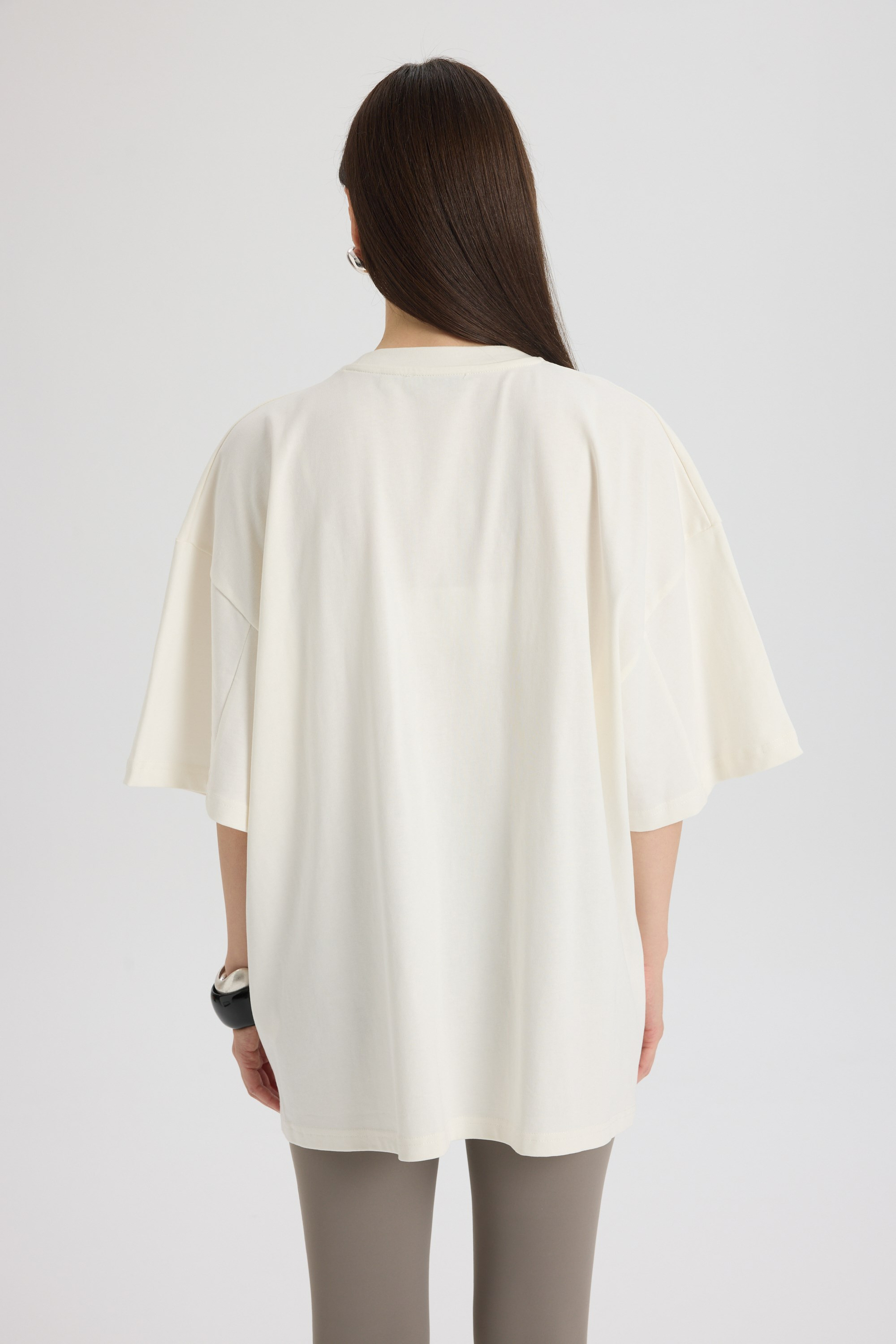 Helene Oversize Beyaz T-Shirt