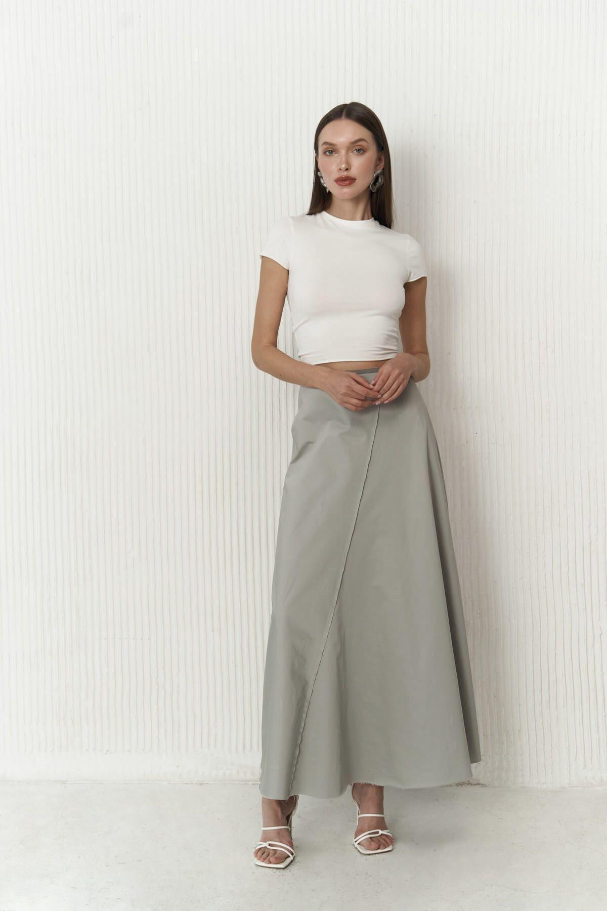 Hendra Gray Skirt 