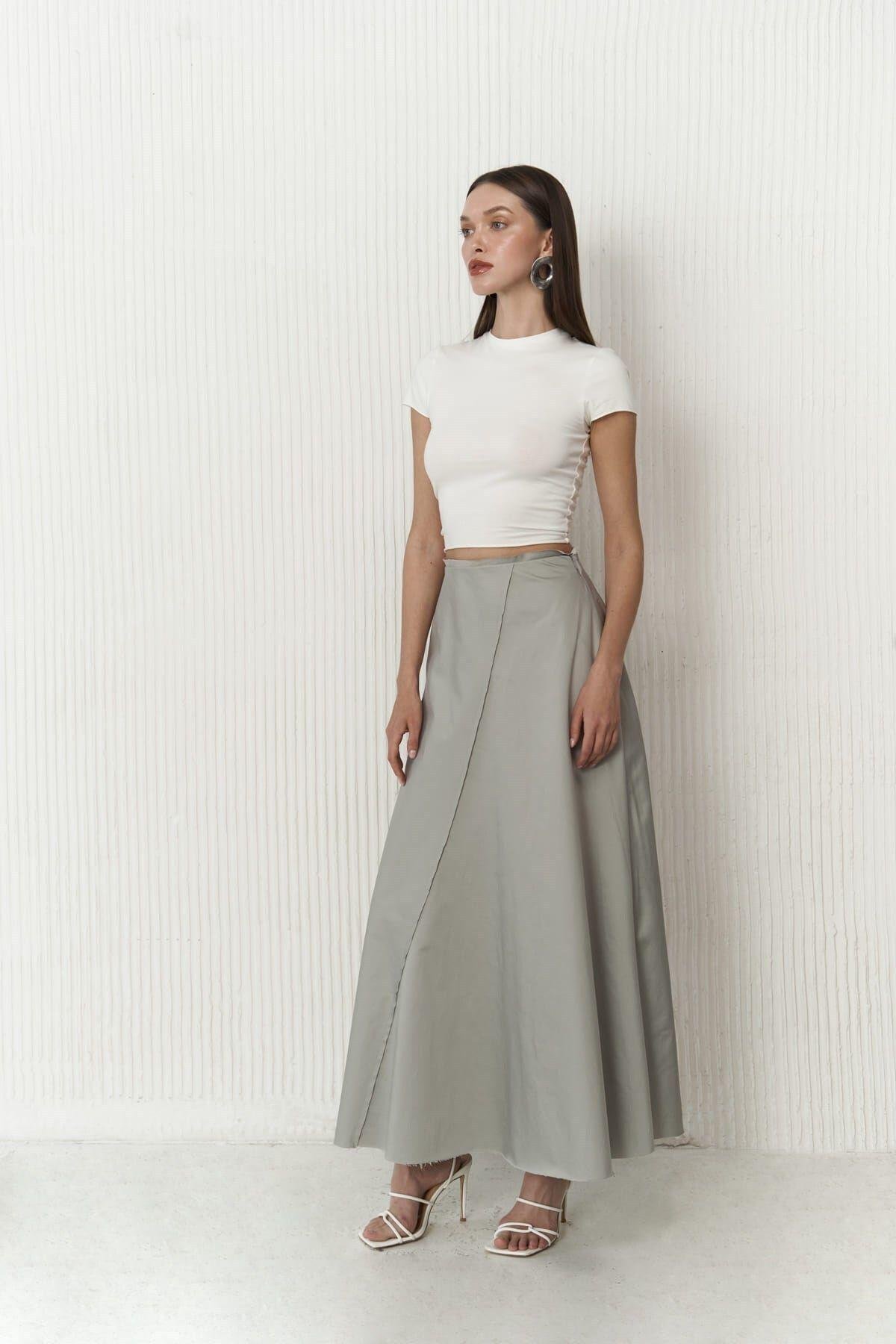Hendra Gray Skirt 