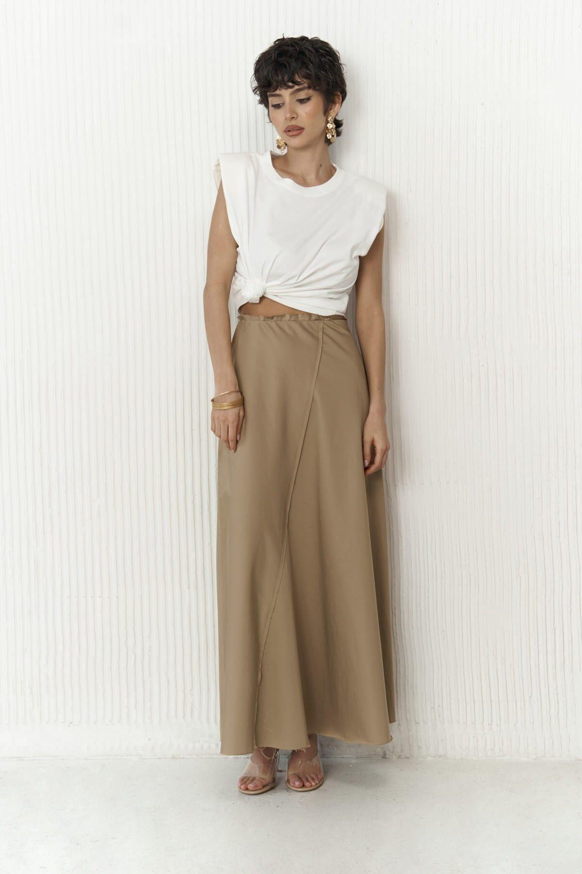 Hendra Brown Skirt 
