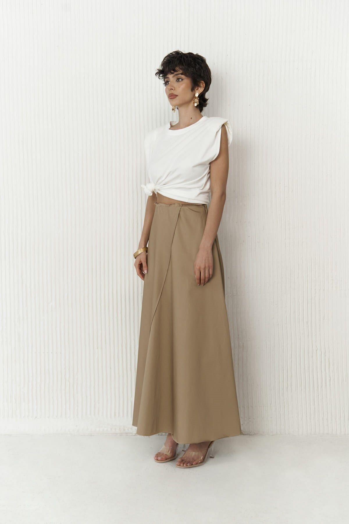 Hendra Brown Skirt 