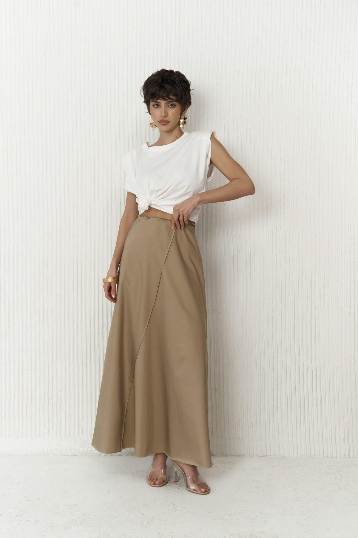 Hendra Brown Skirt 