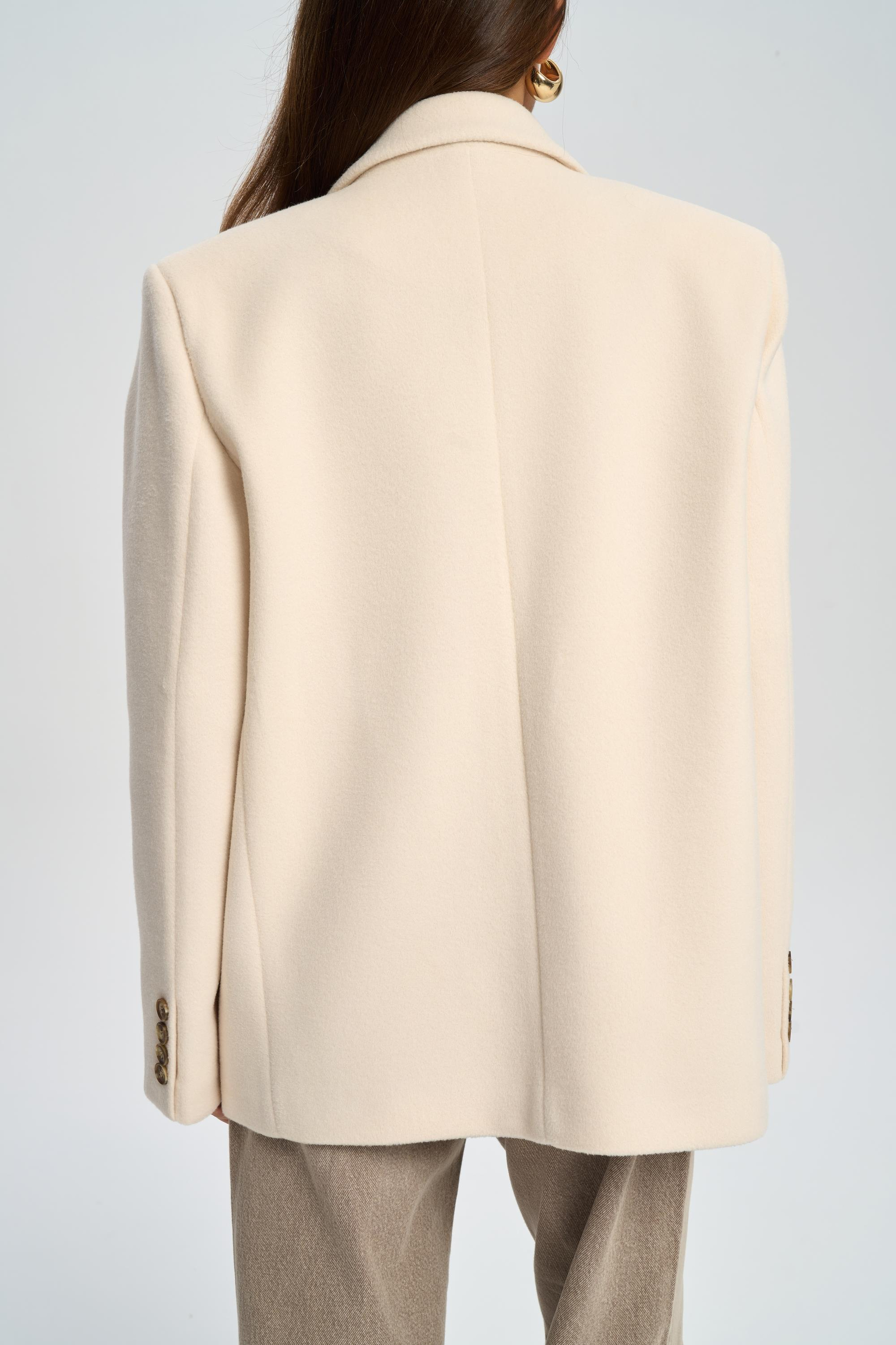 Howell Ekru Blazer Ceket