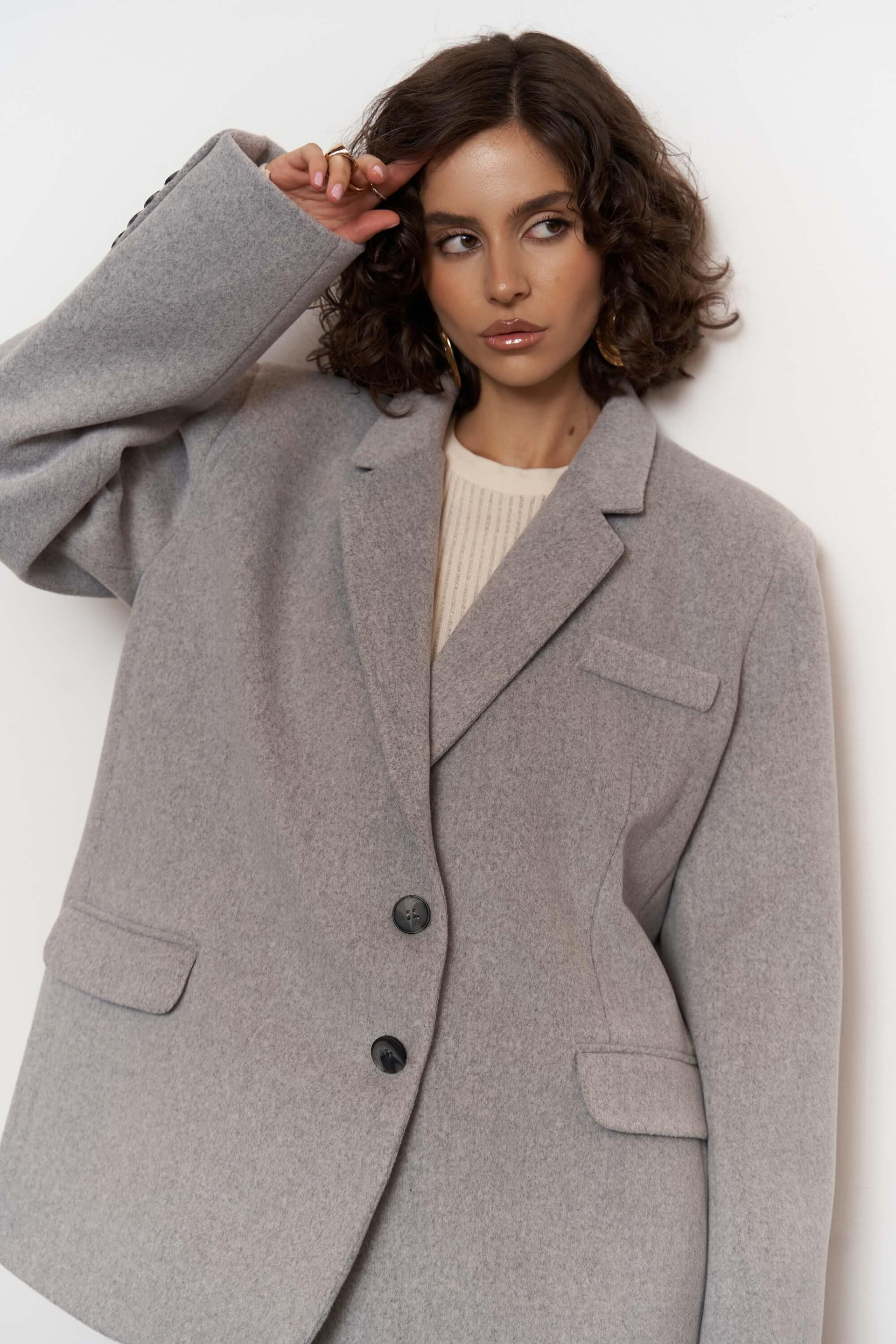 Howell Charcoal Blazer Jacket