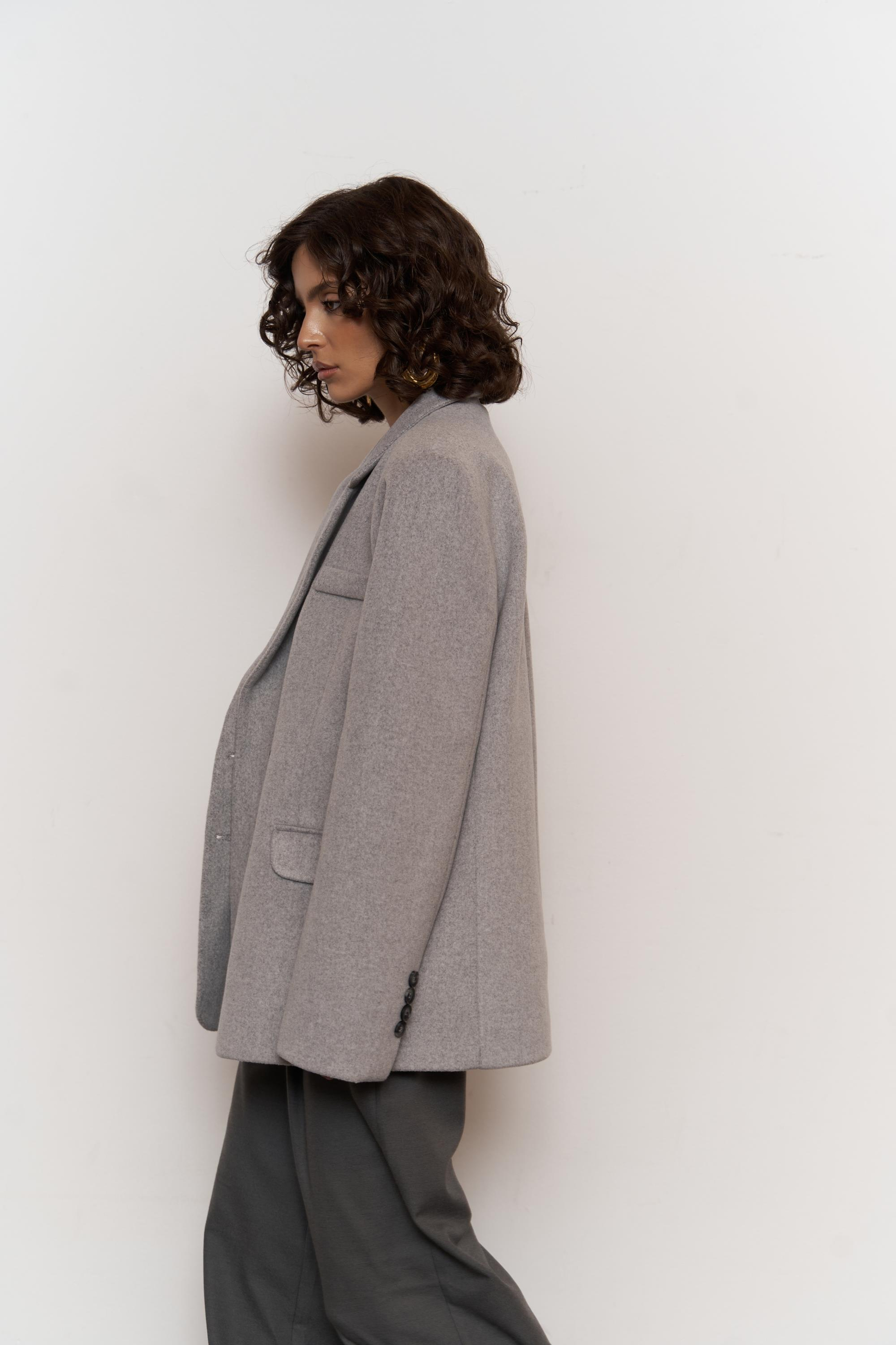 Howell Charcoal Blazer Jacket