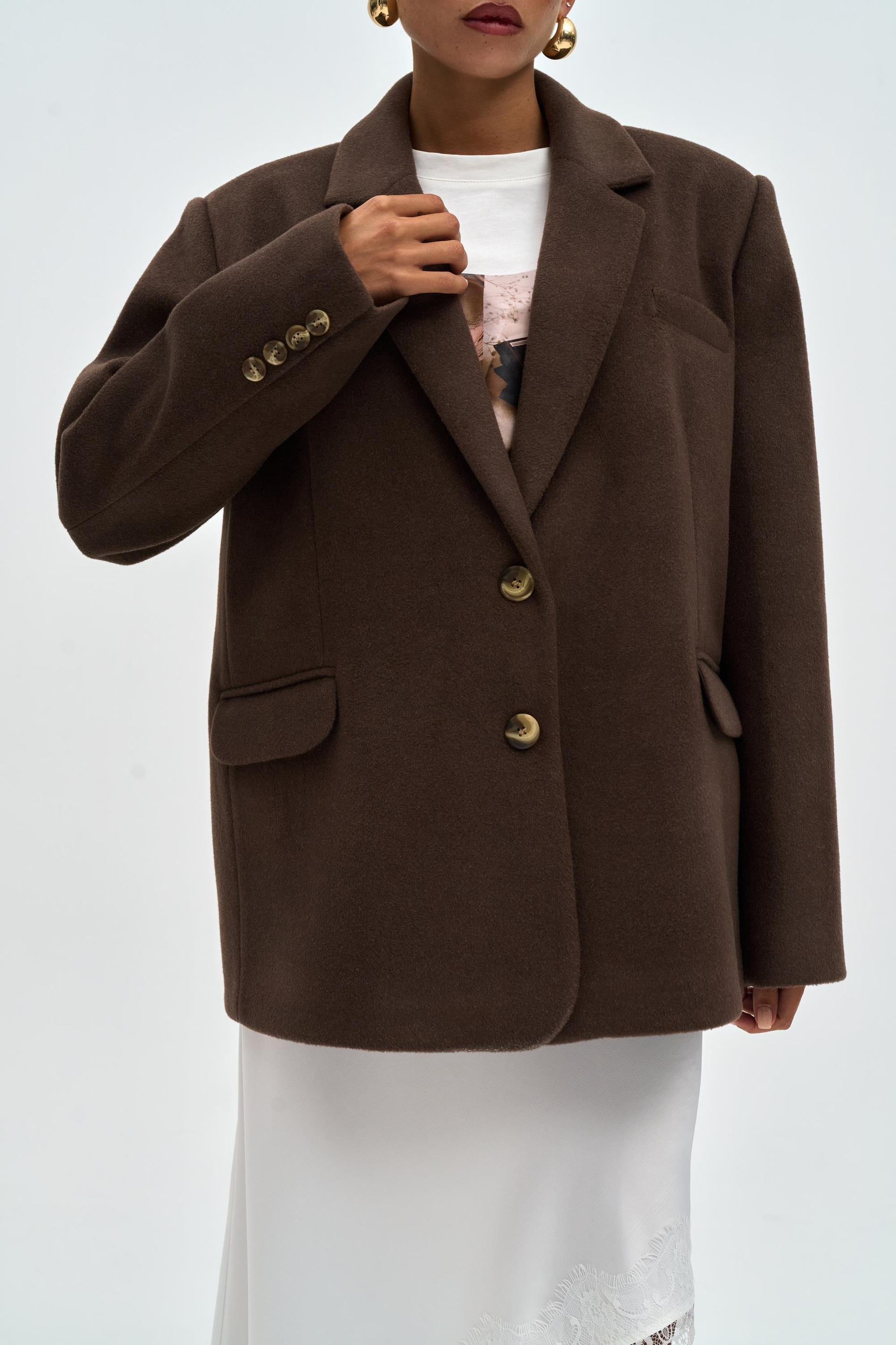 Howell Koyu Kahve Blazer Ceket