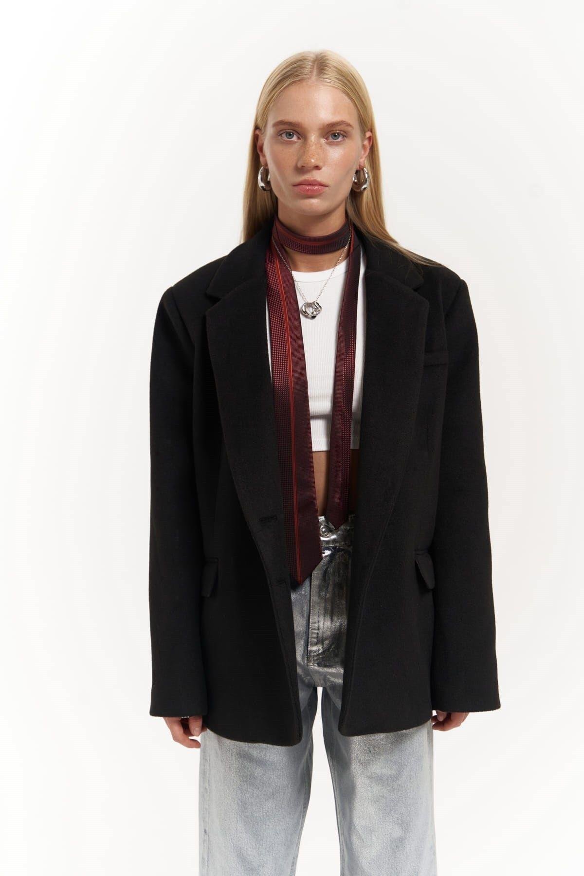 Howell Siyah Blazer Ceket