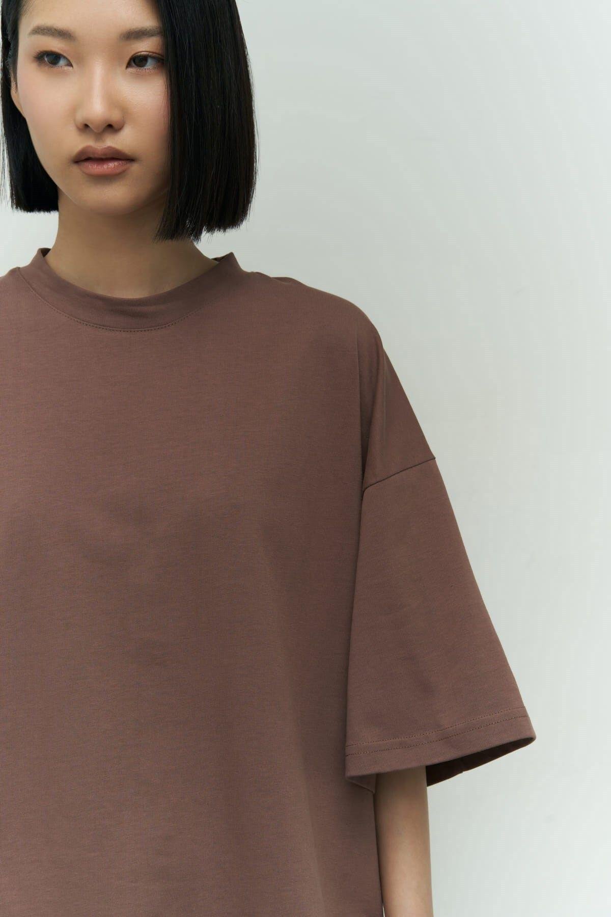 I Like Mama Brown Oversized T-Shirt