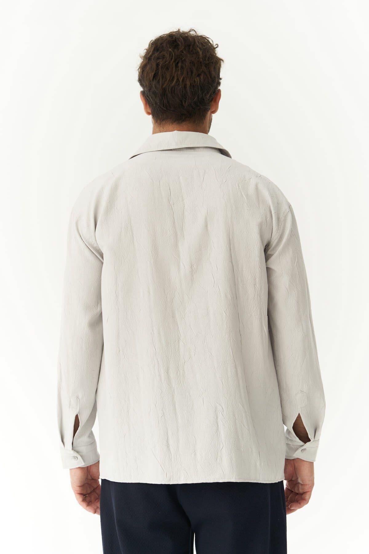 Juan Men's Gray Shirt