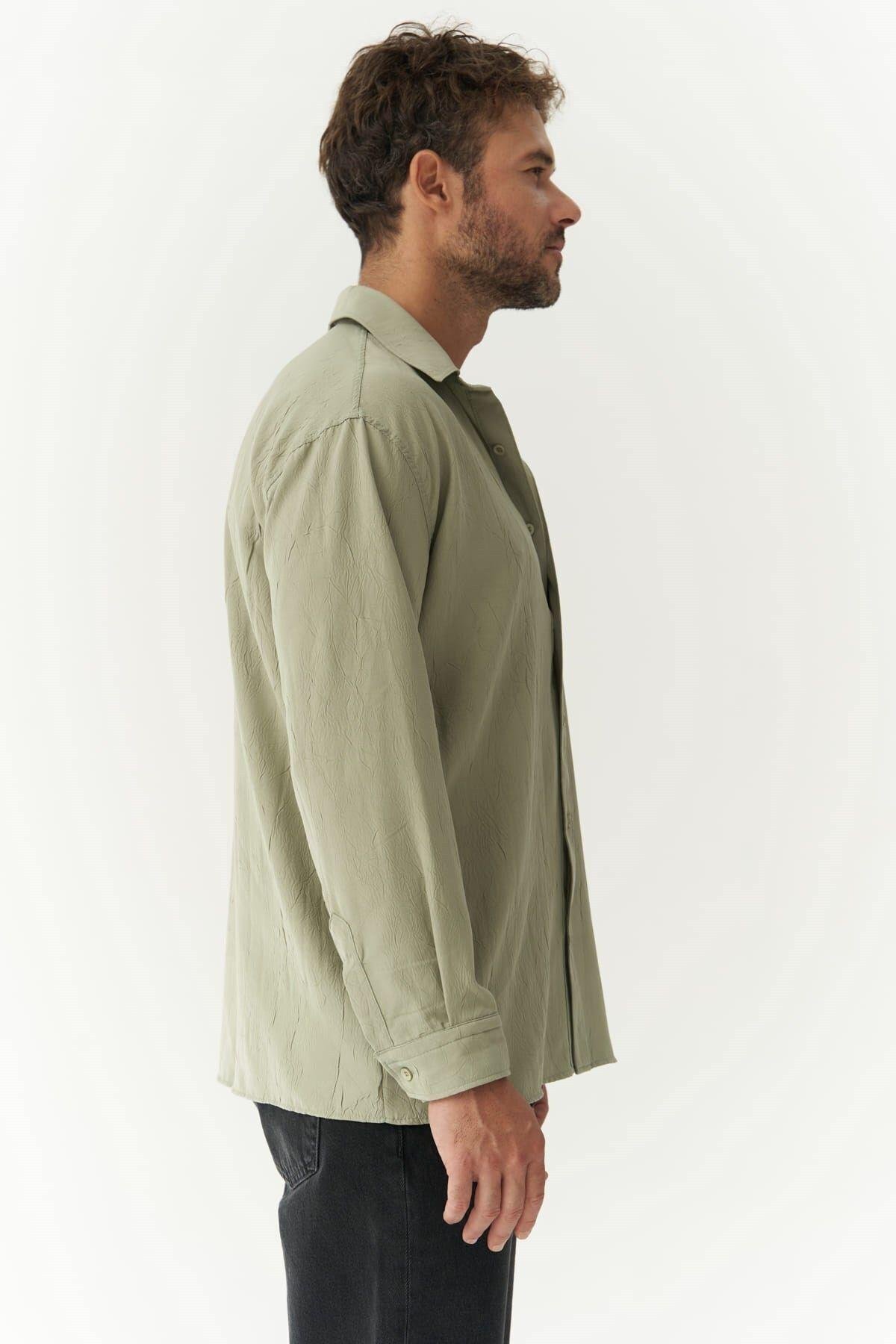 Juan Men's Green Shirt