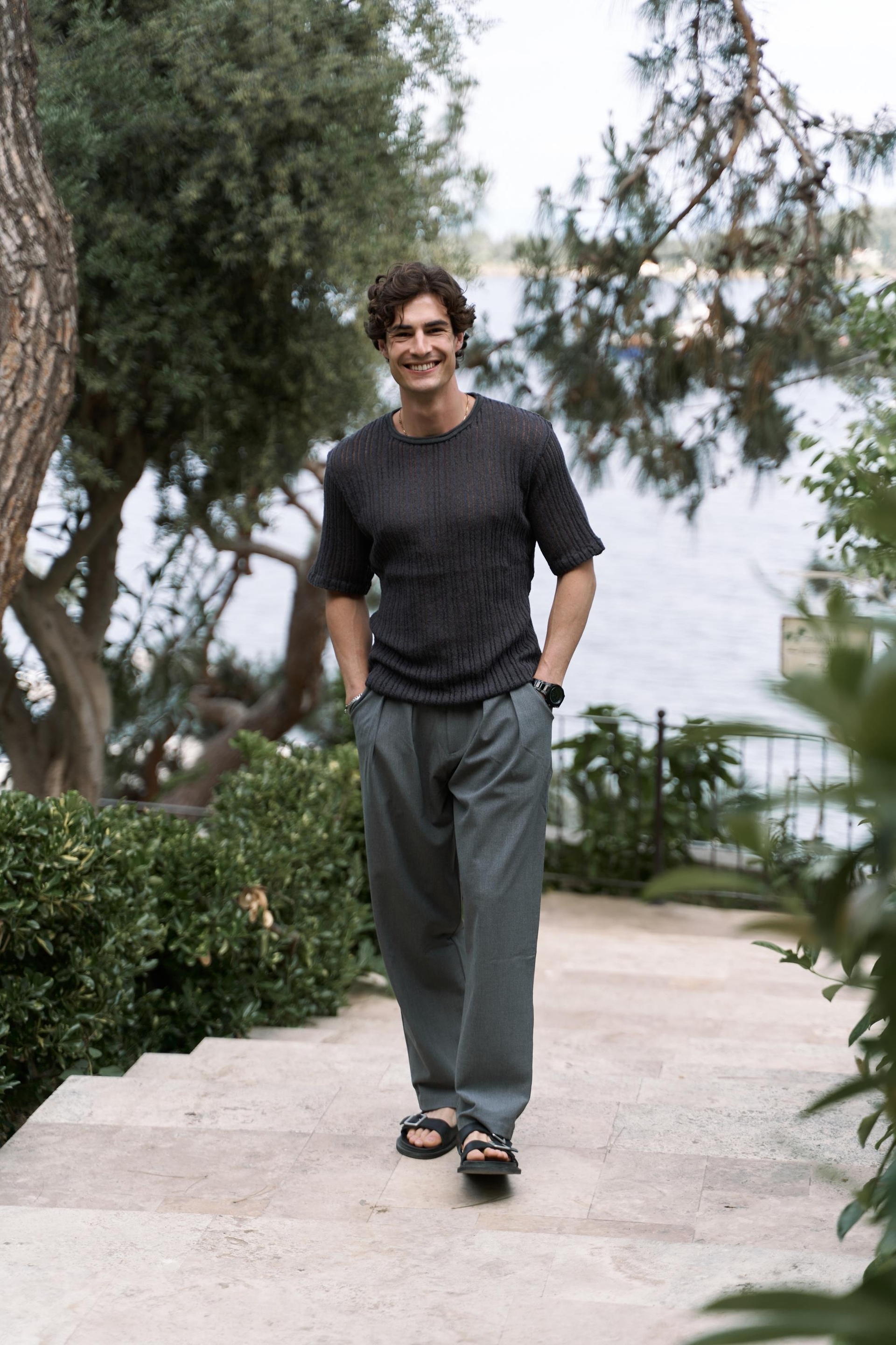 Juro Dark Gray Men's Trousers