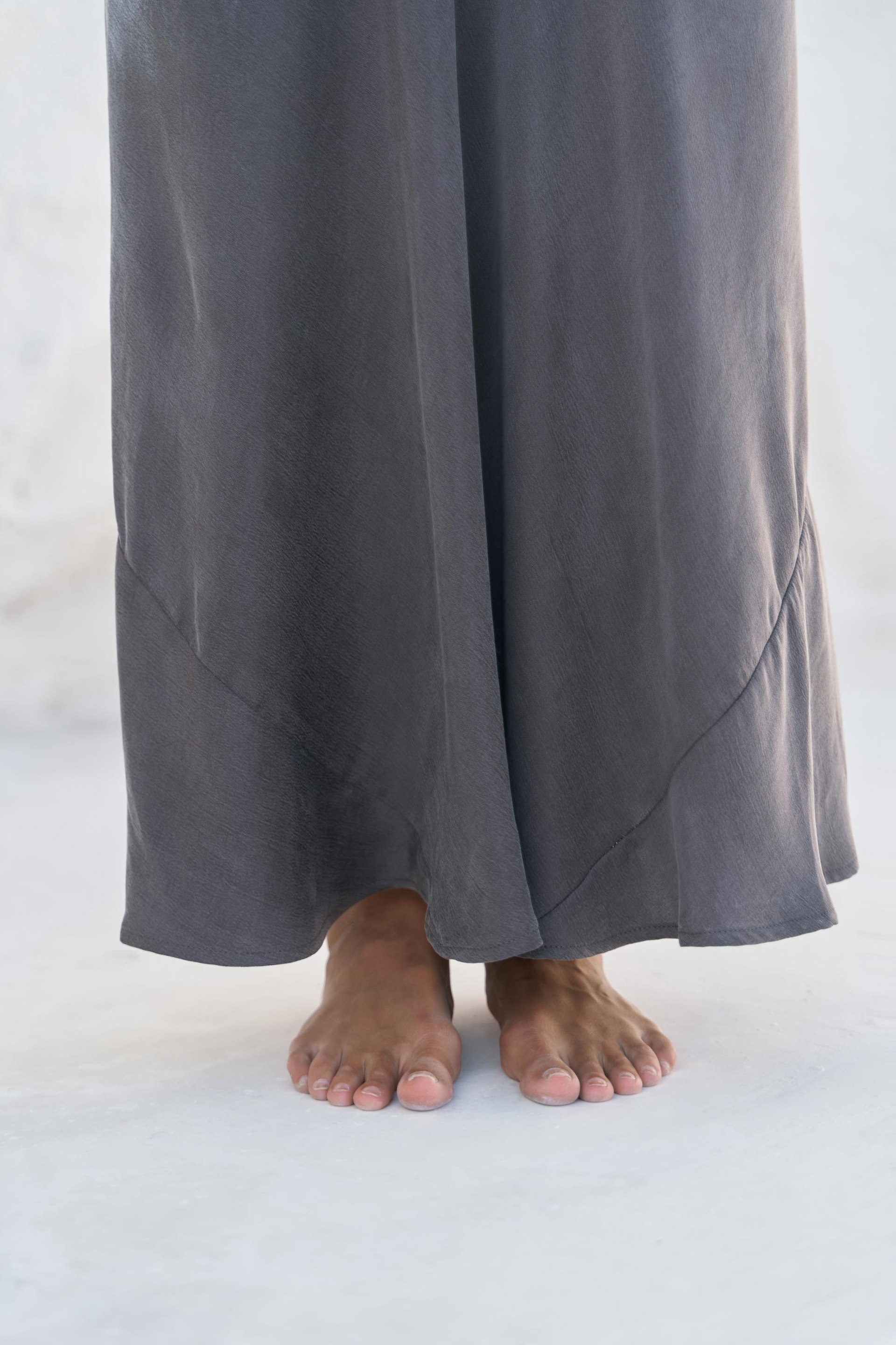 Katanya Antrasit Yelek Etek Takım