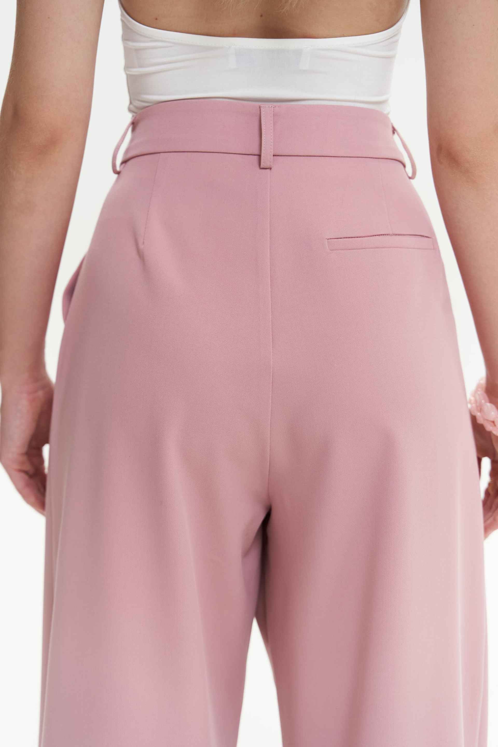 Kaylee Pembe Palazzo Pantolon