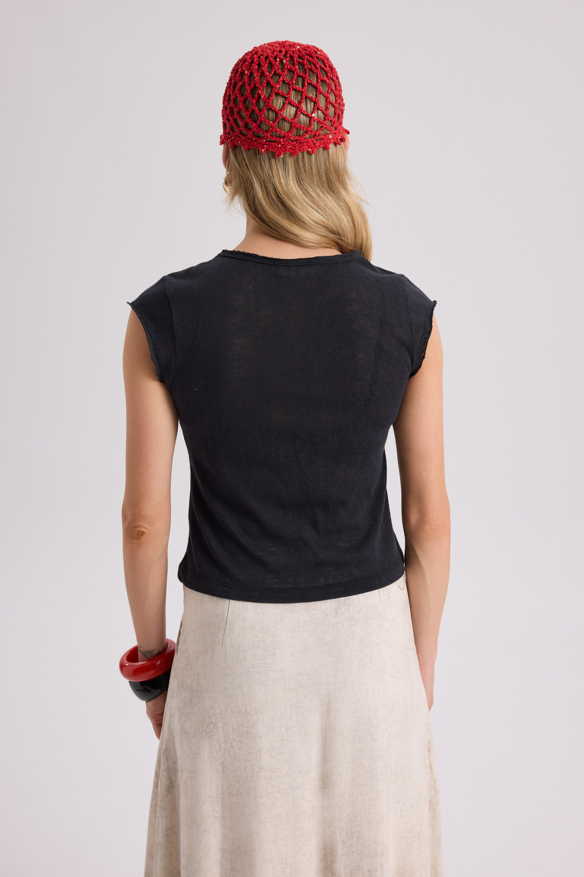 Kensal Slim Fit Black T-Shirt