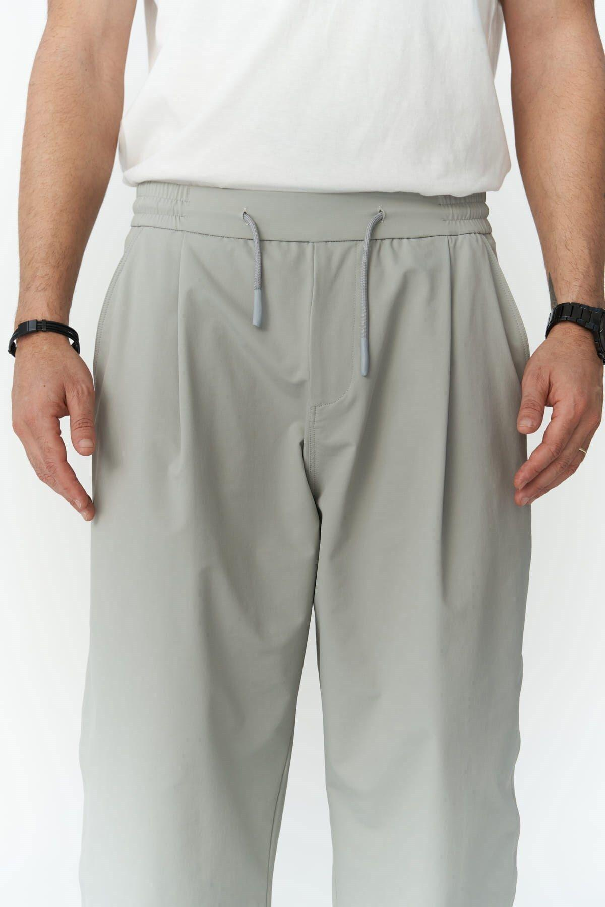 Kenway Men's Gray Trousers