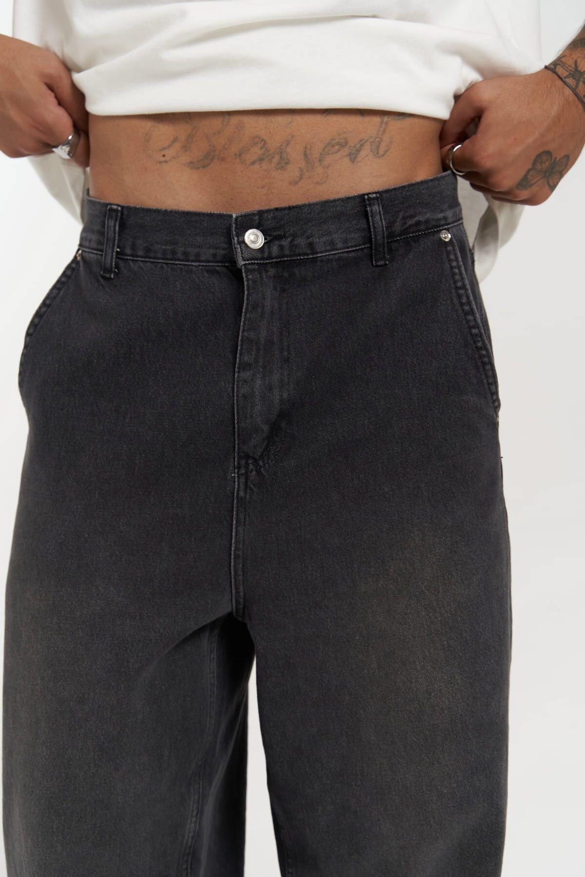 Lars Men's Black Jeans