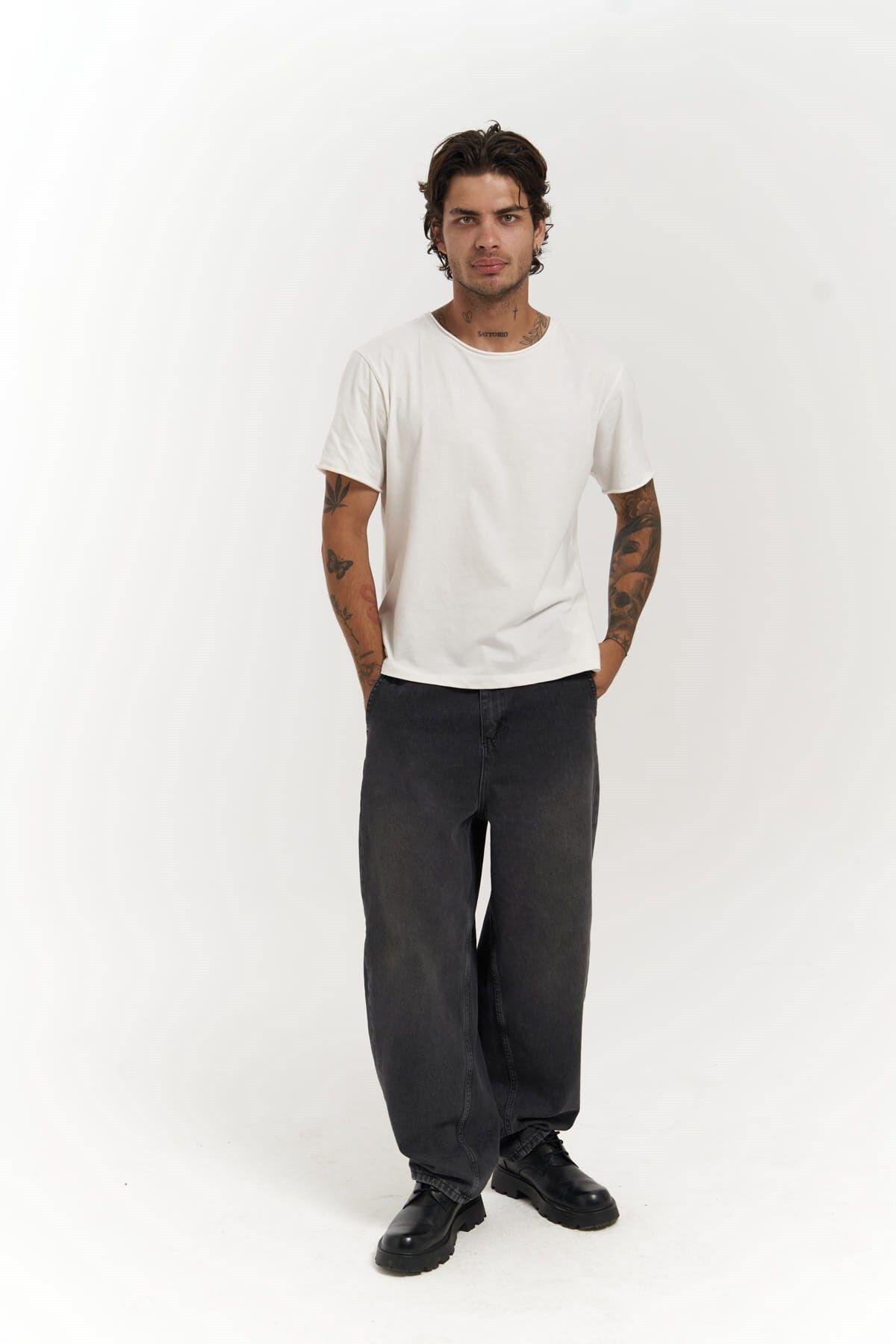 Lars Men's Black Jeans