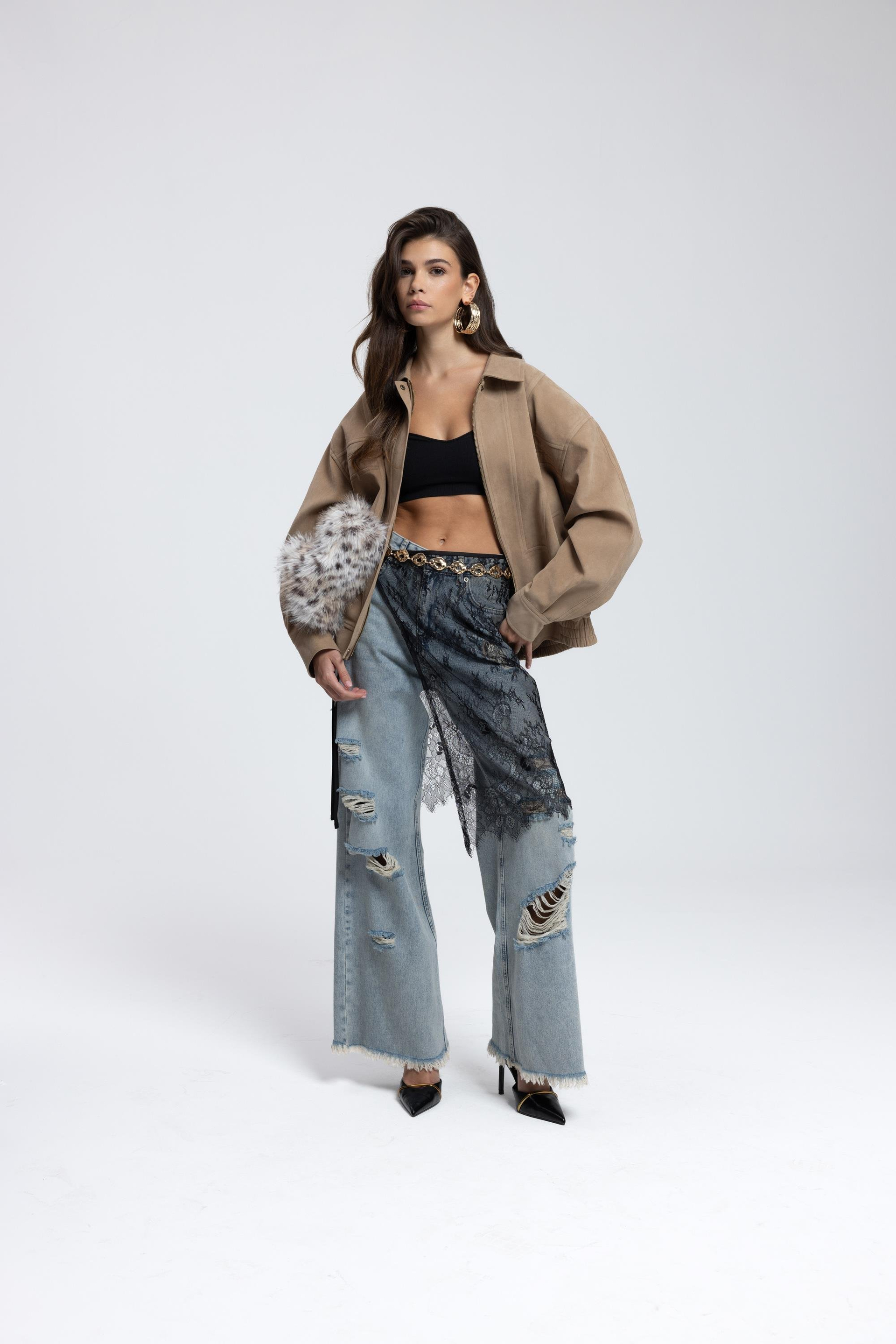 Laswell Buz Mavi Jean Pantolon