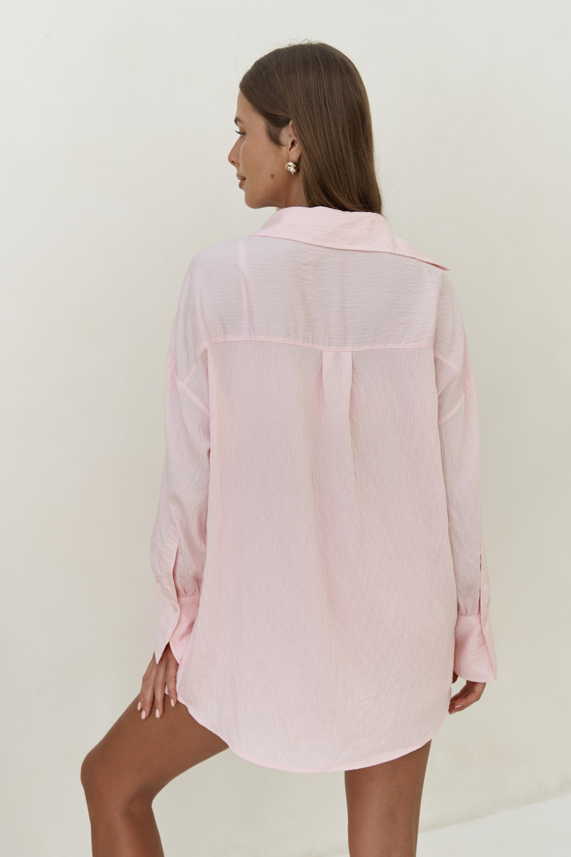 Leda Dantel Detay Şortlu Pembe Üçlü Takım