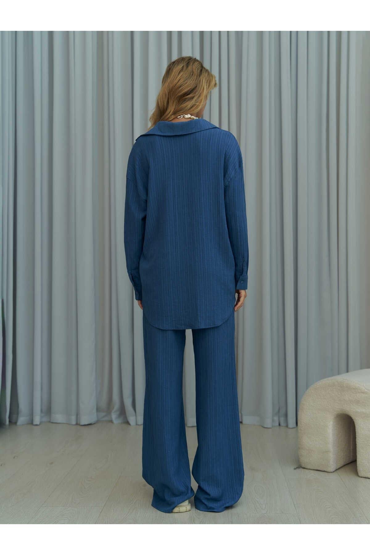 Mai London Blue Two Piece Set