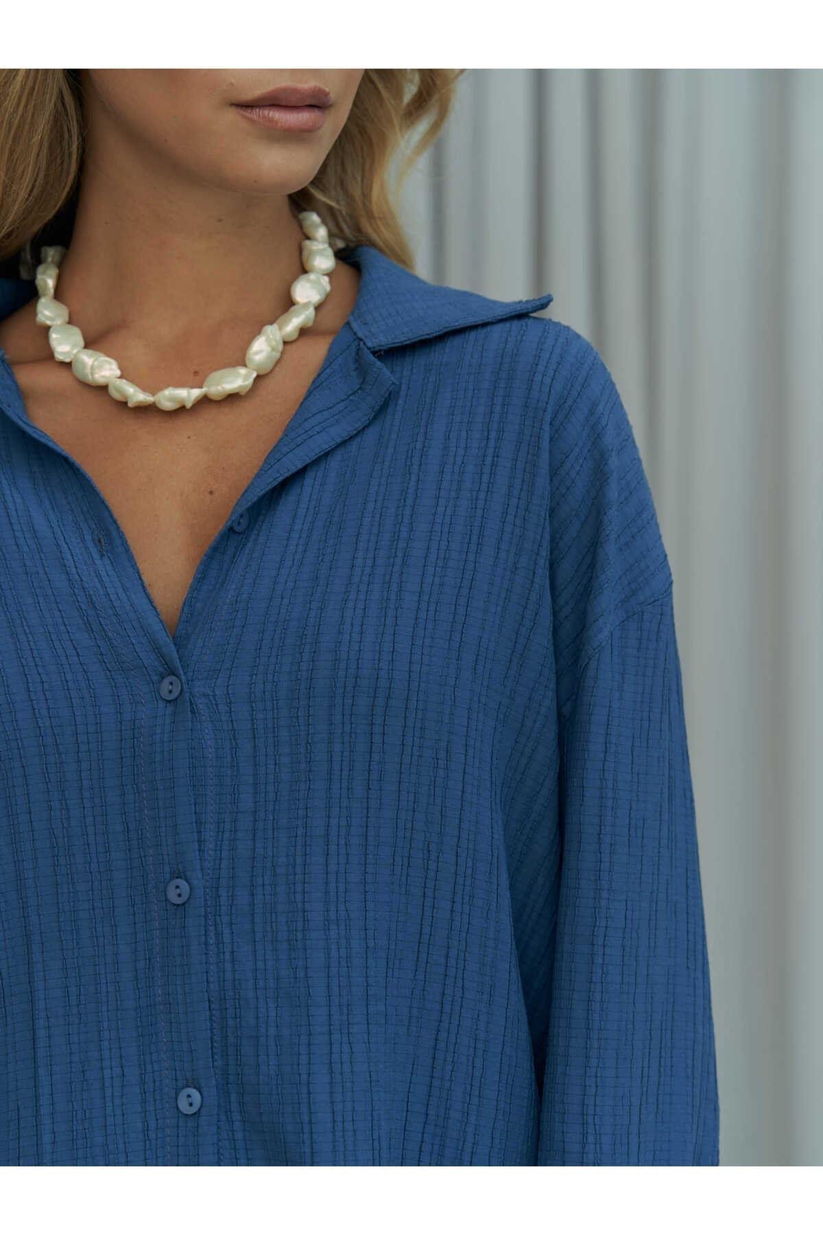 Mai London Blue Two Piece Set