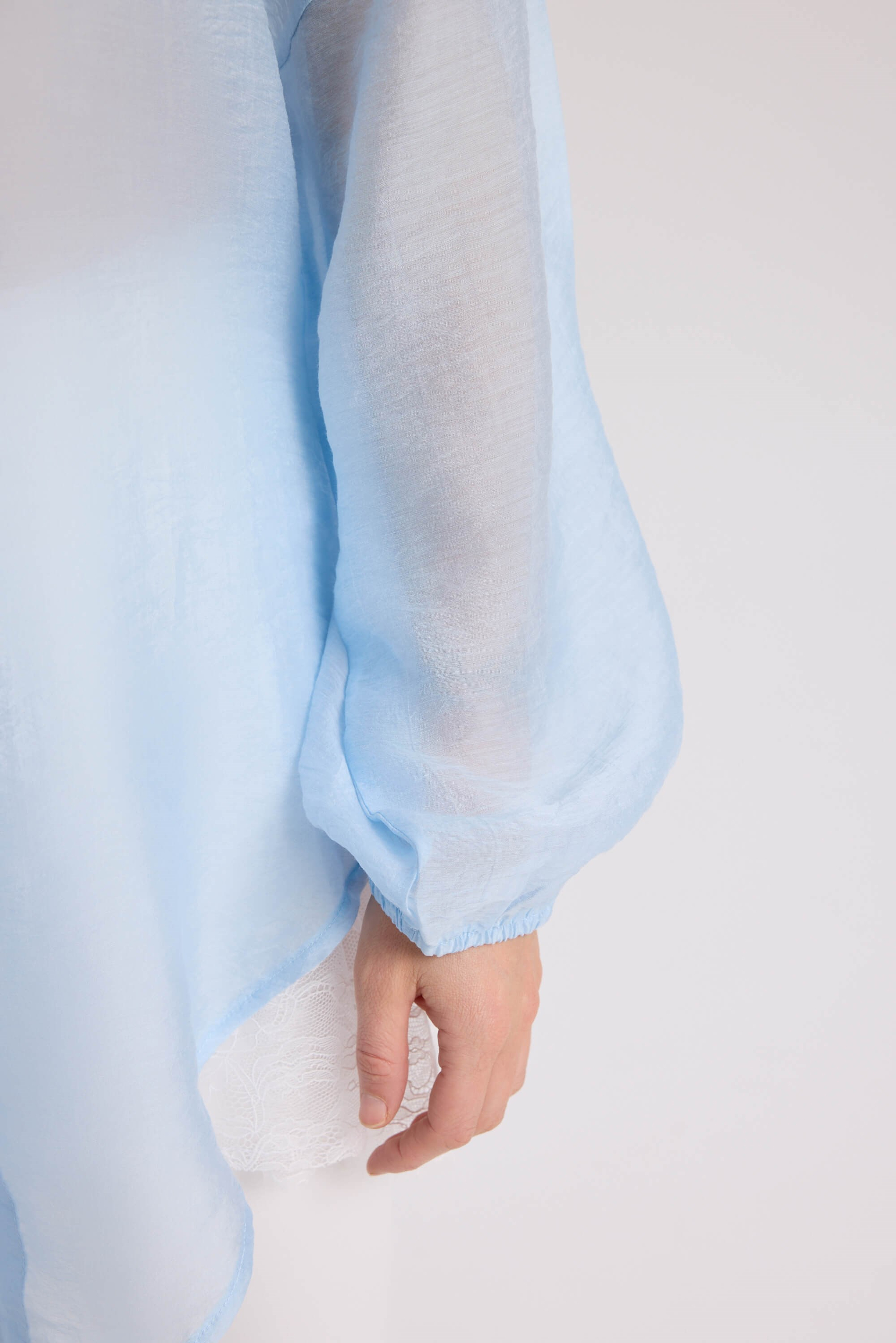 Lyra Oversized Blue Shirt