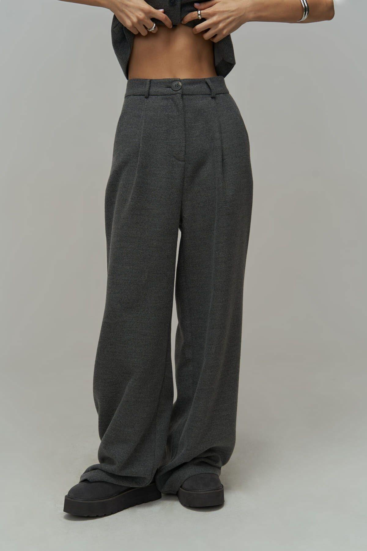 Blake Dark Gray Blazer Vest and Trousers Set