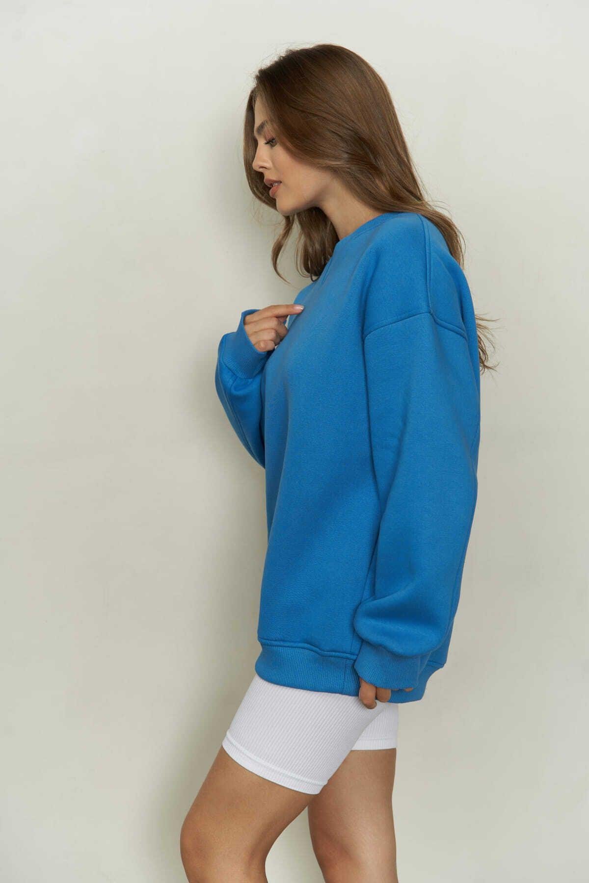 MCLLCTN Maico Blue Unisex Oversize Sweatshirt