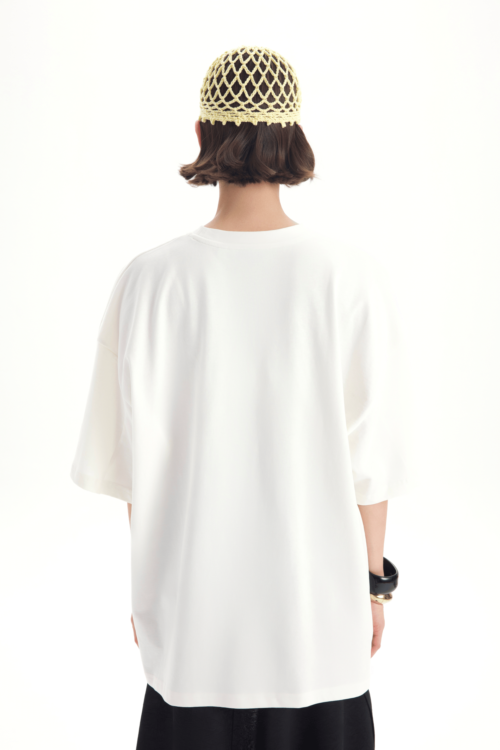 Margaux Oversize Beyaz T-Shirt