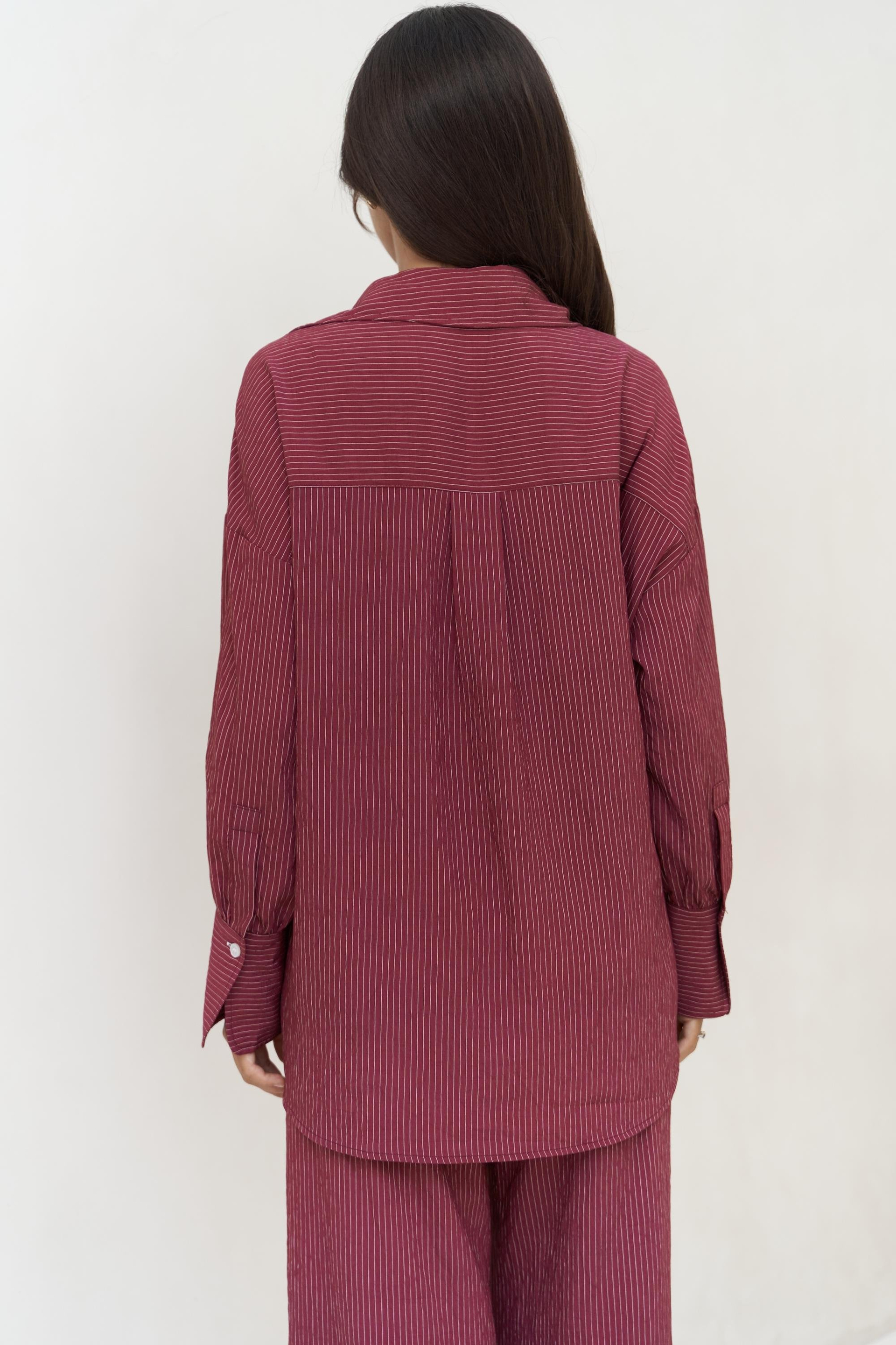 Melia Dantel Detay Bordo Üçlü Takım