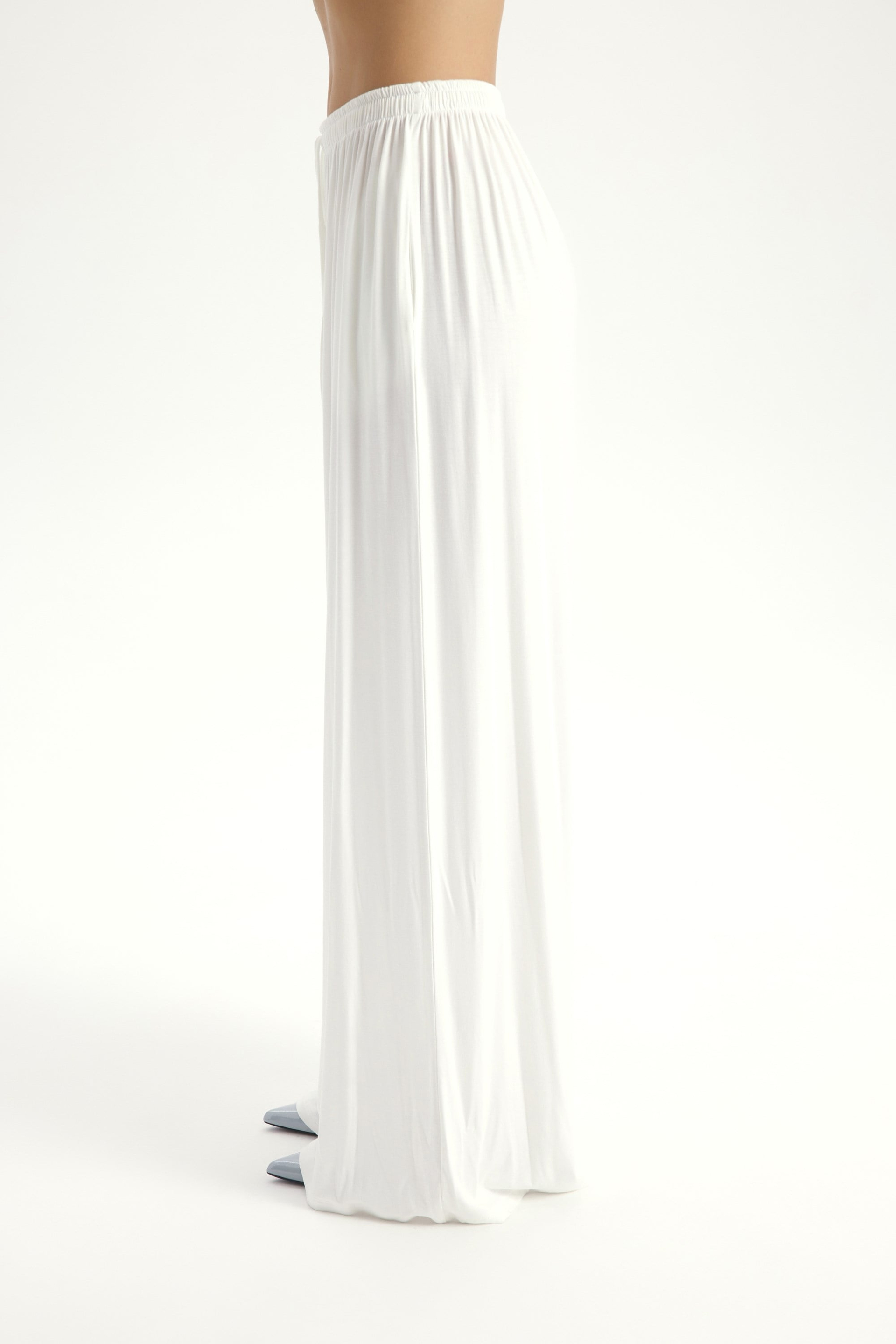 Merlin Bağlamalı Ekru Crop Pantolon Takım