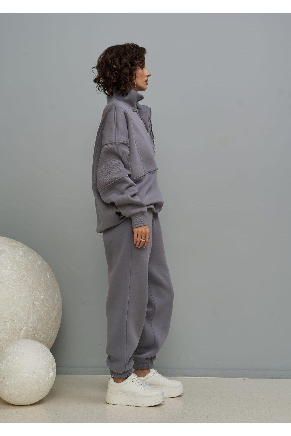 Mini Studio Co Duman Oversize Eşofman Takım