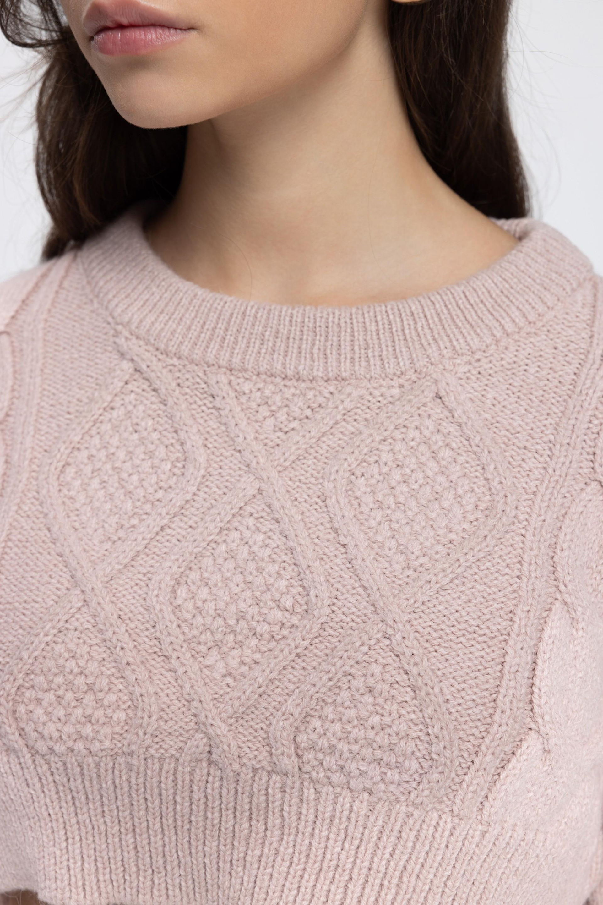 Mohan Soft Pembe Crop Kazak