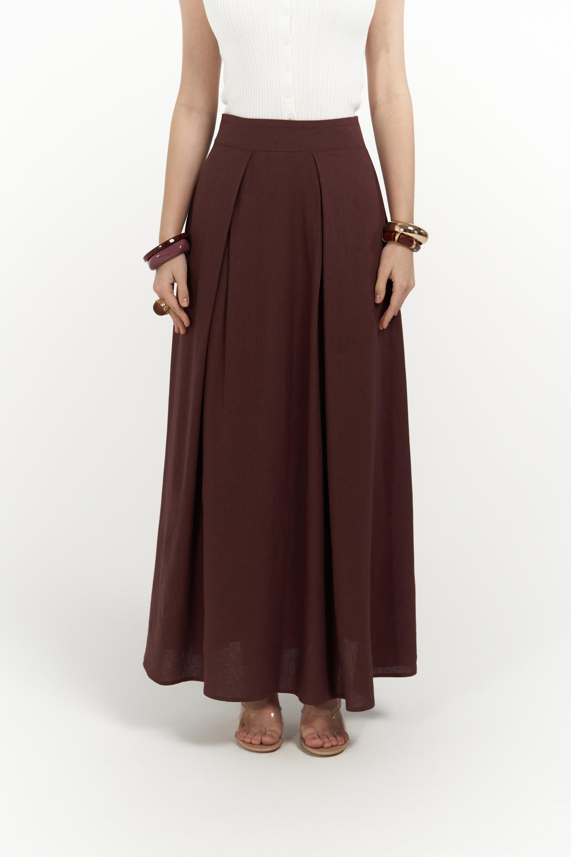 Mombasa Pile Detay Bordo Etek