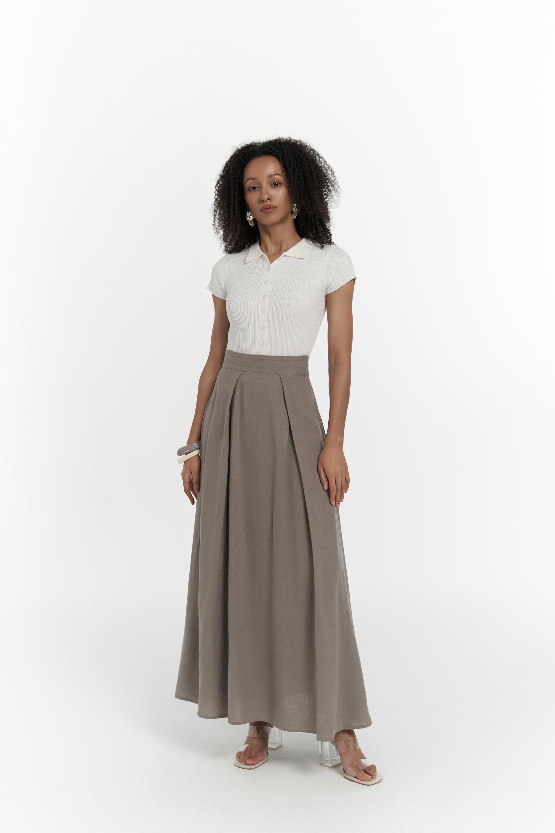 Mombasa Pile Detay Etek - FUME