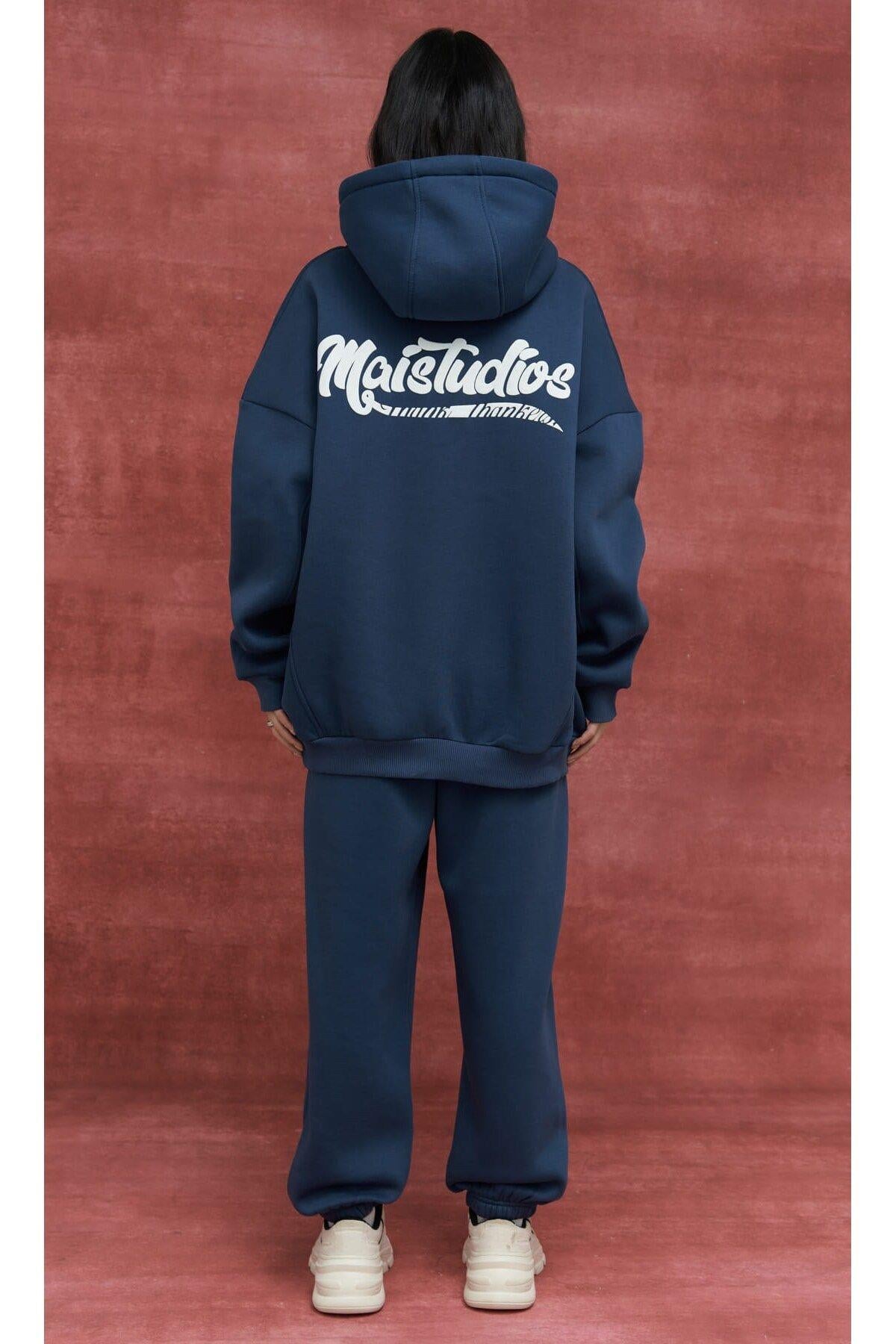 Morgan Indigo Oversize Eşofman Takım