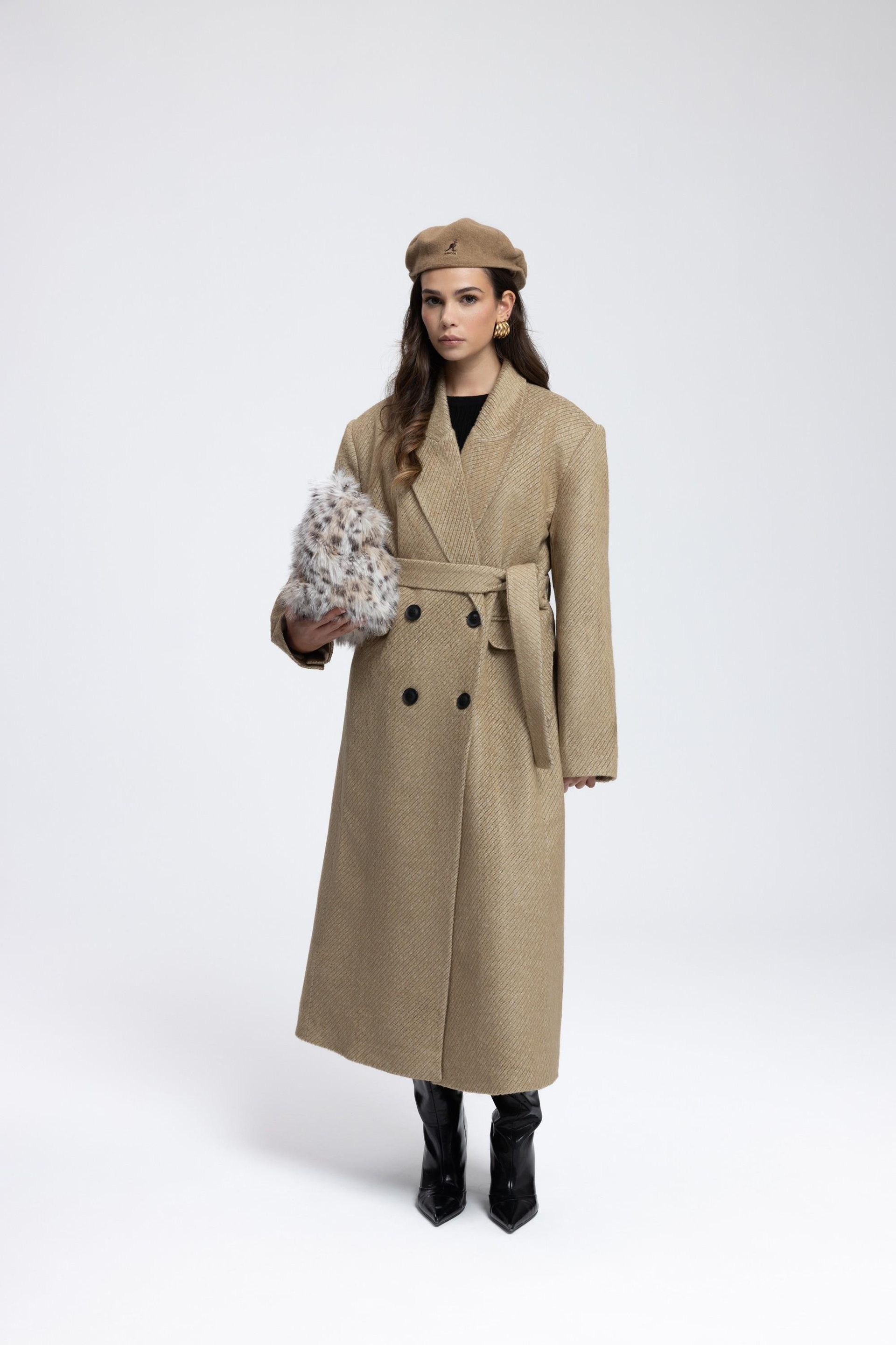 Naarden Mustard Long Coat