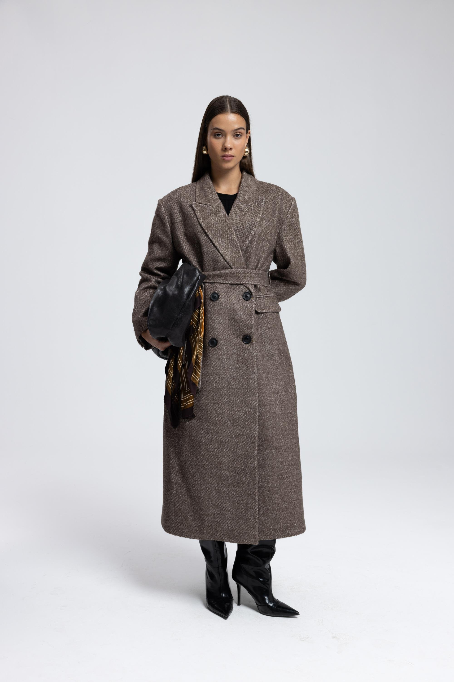 Naarden Brown Long Coat