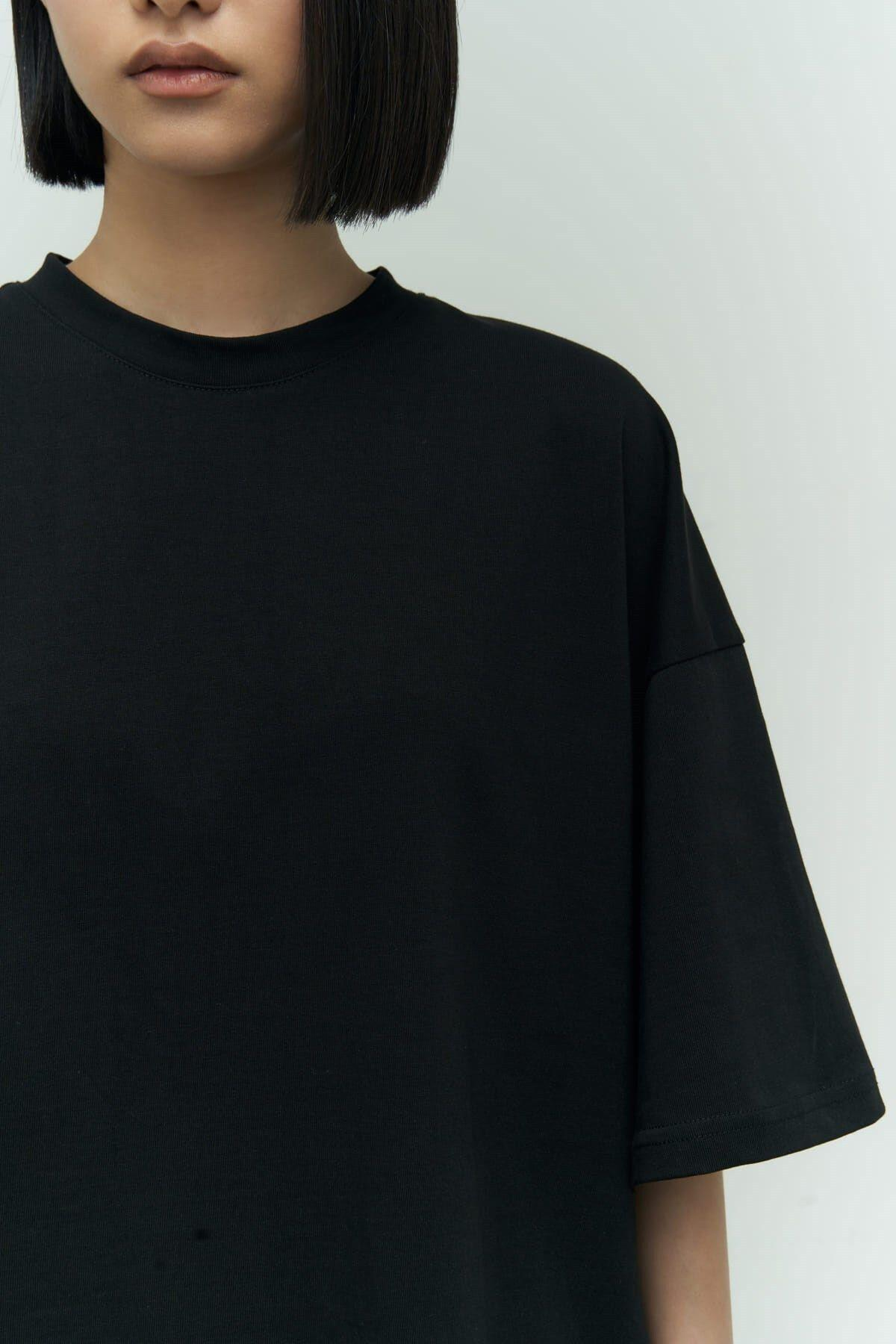 Need Money Siyah Oversize T-shirt