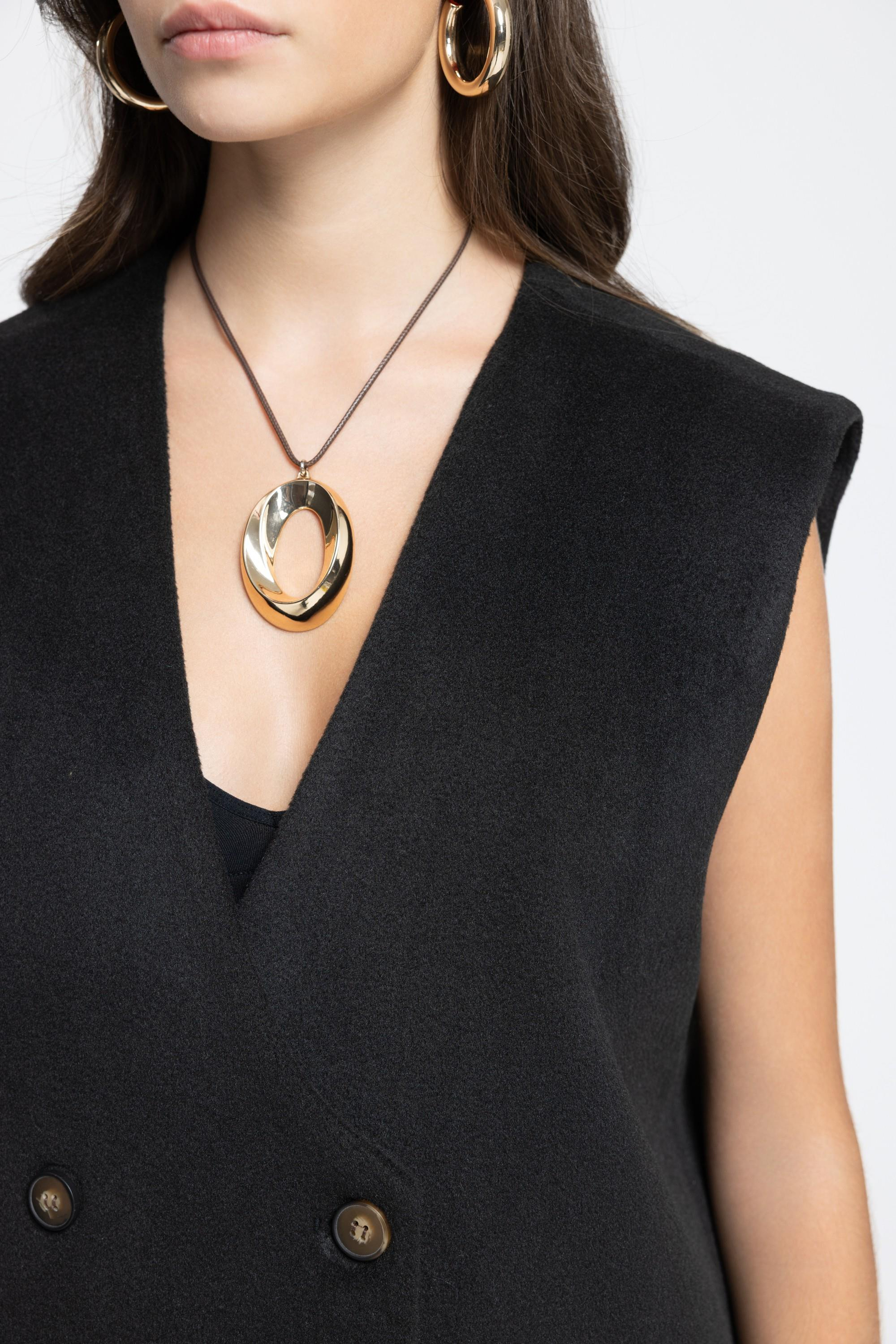 Notte Black Oversized Cardigan