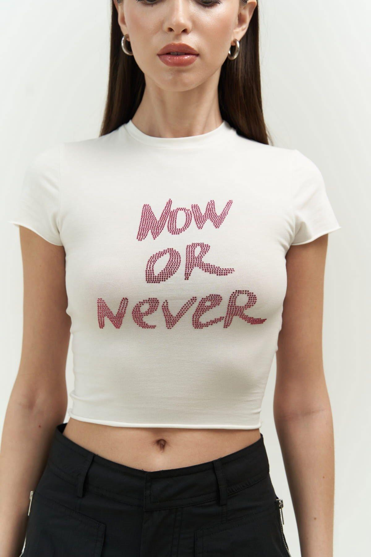 Now Or Never White Crop