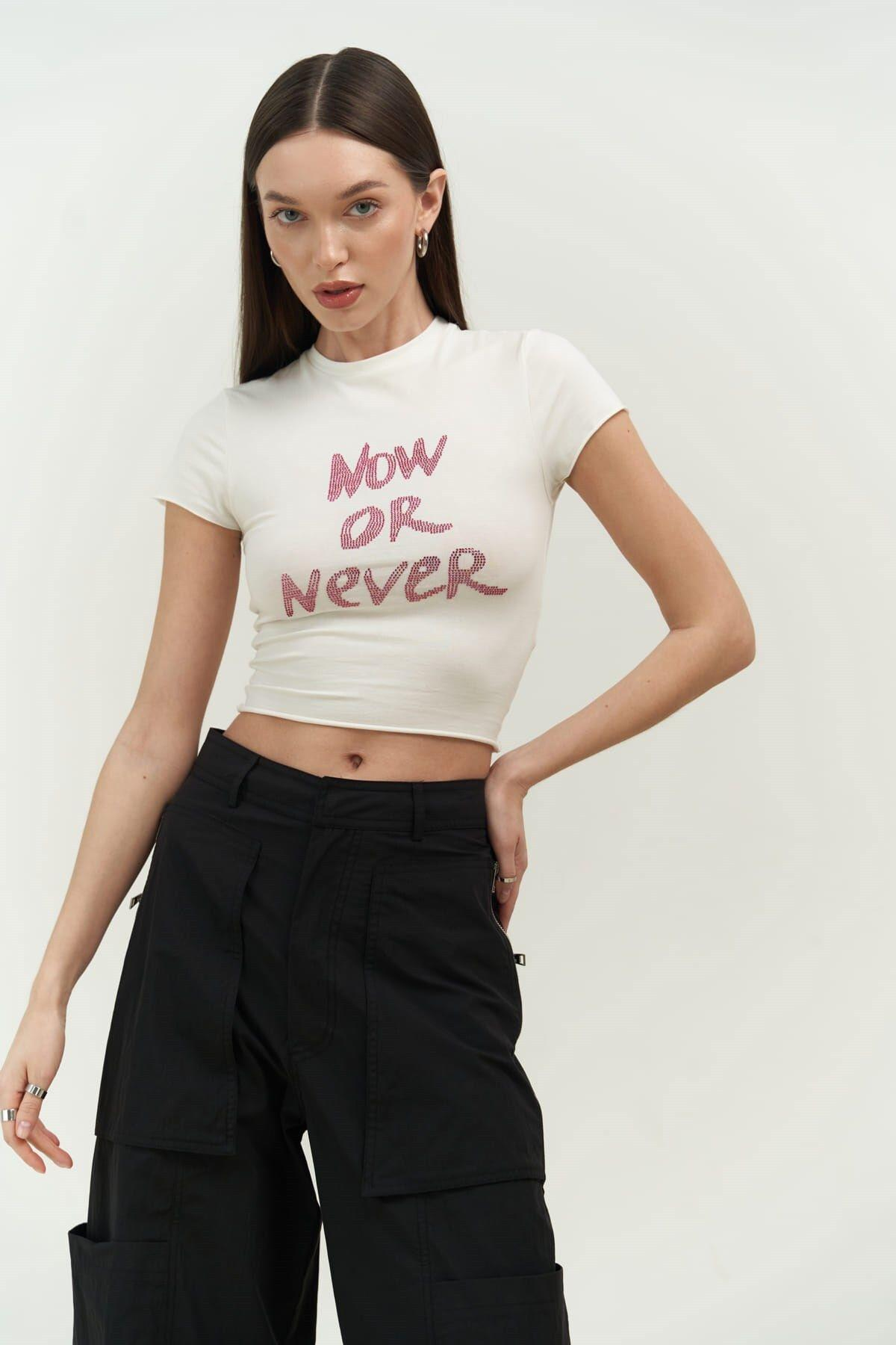 Now Or Never White Crop