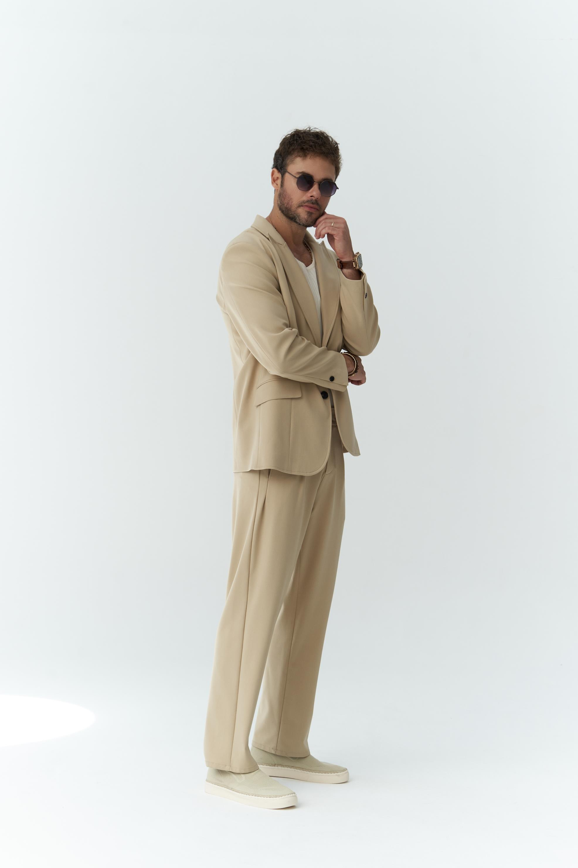 Orlando Men's Beige Suit