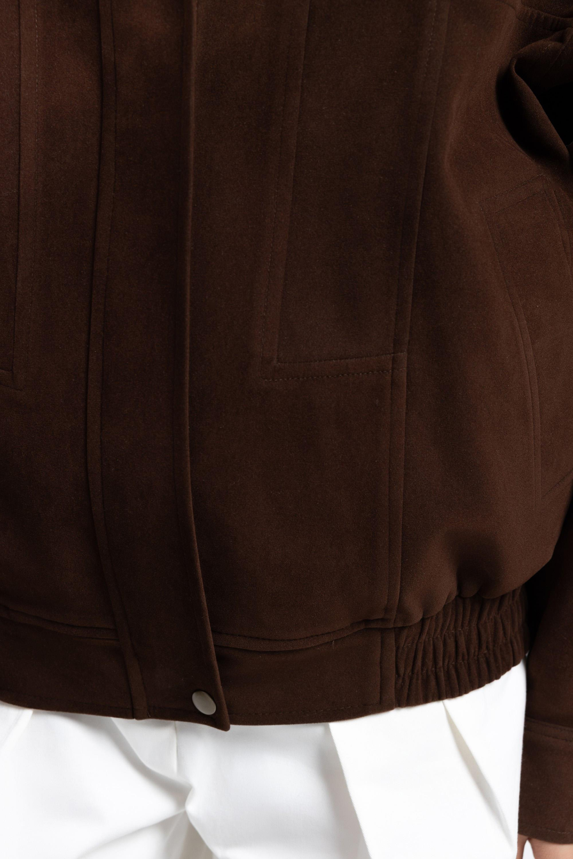 Osea Unisex Kahve Bomber Ceket